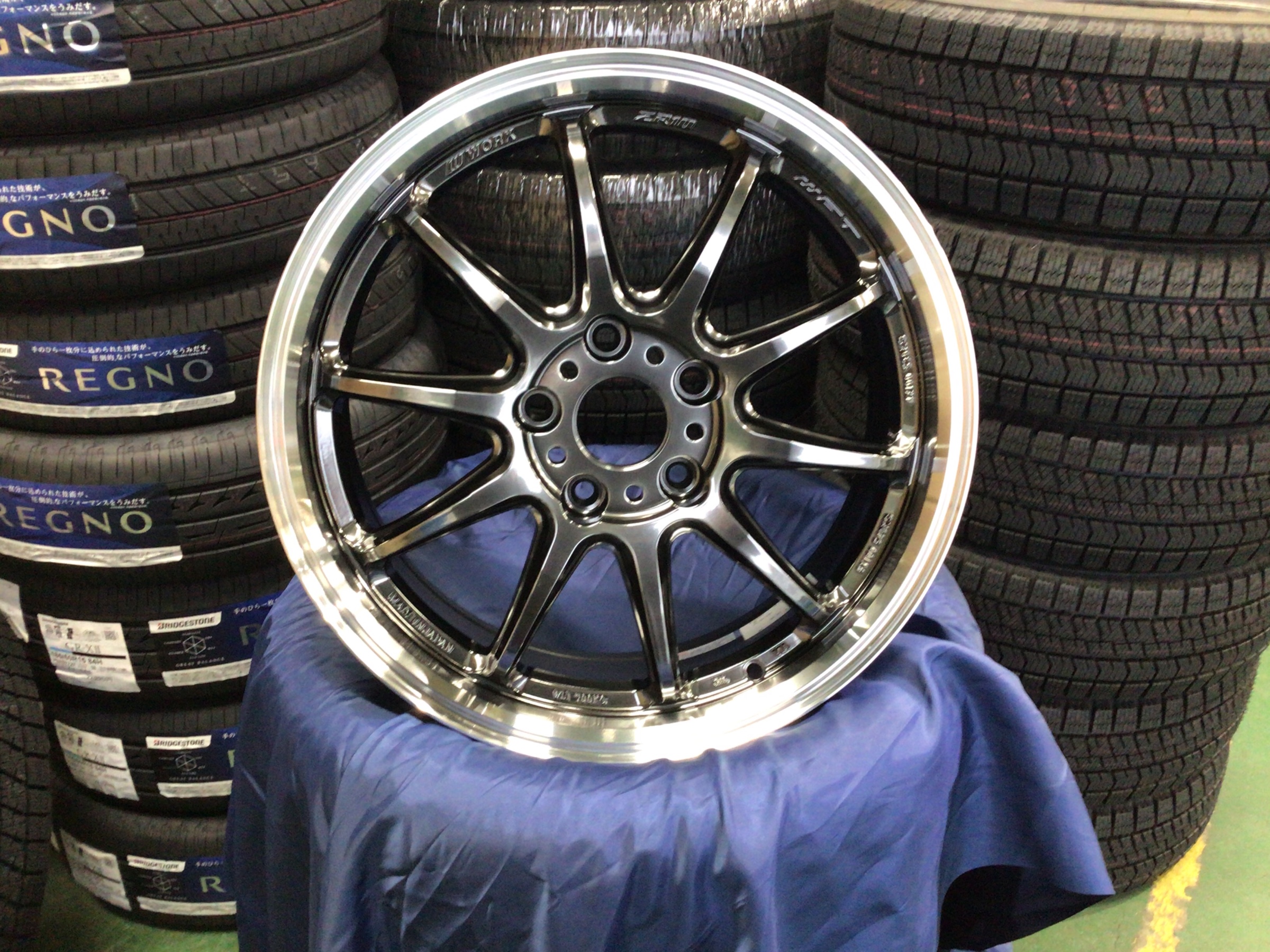 ブルロ メタル 60点 WORK EMOTION ZR10 入荷！ | 店舗おススメ情報 | タイヤ館 竹尾