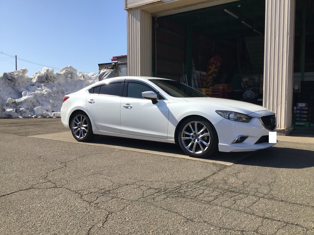 アテンザ Gj5fp 車高調取り付け スタッフ日記 タイヤ館 上越 新潟県のタイヤ カー用品ショップ タイヤからはじまる トータルカーメンテナンス タイヤ館グループ