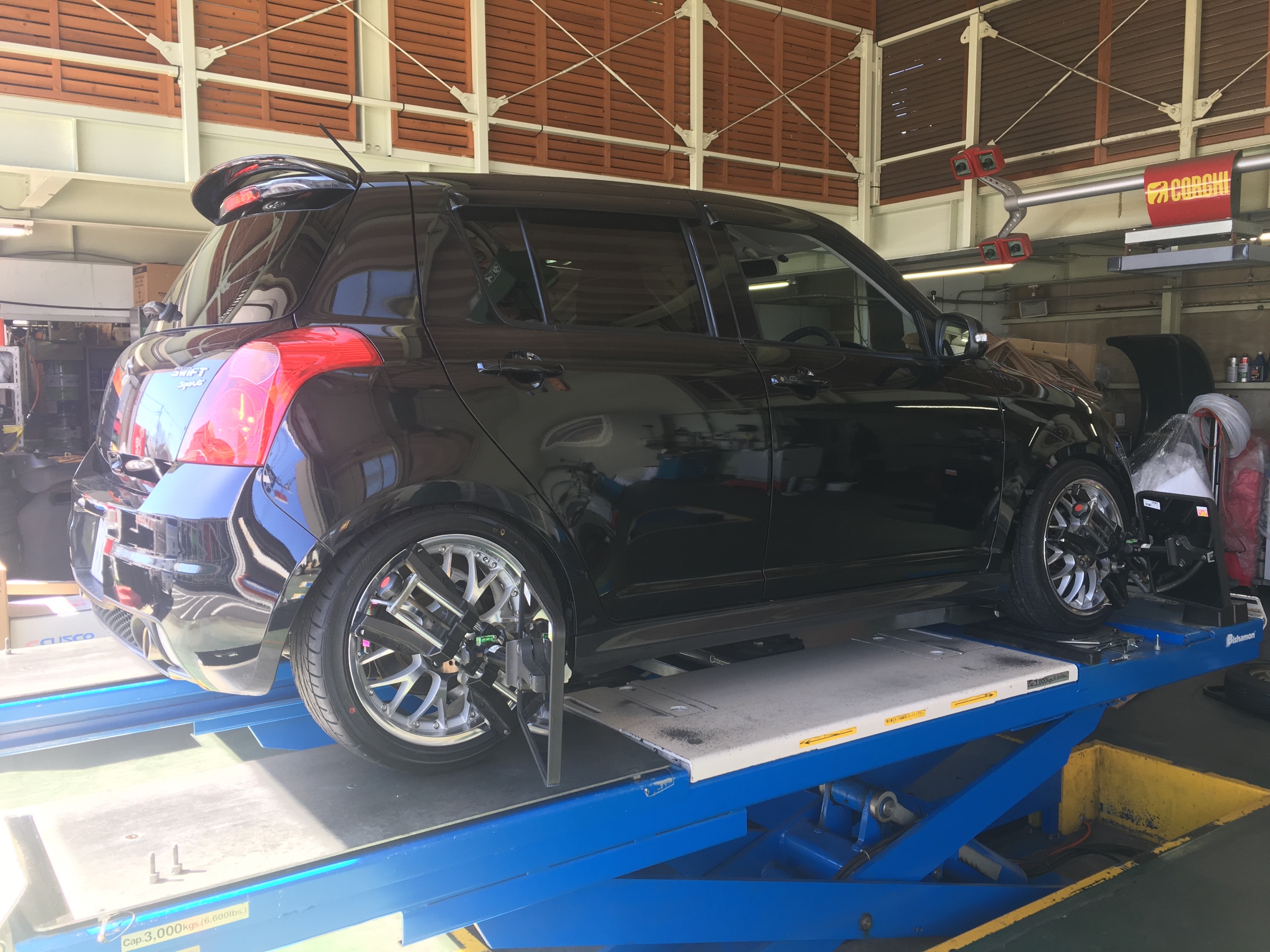ZC31S ピロアッパーマウント、車高調取付！ | 店舗おススメ情報