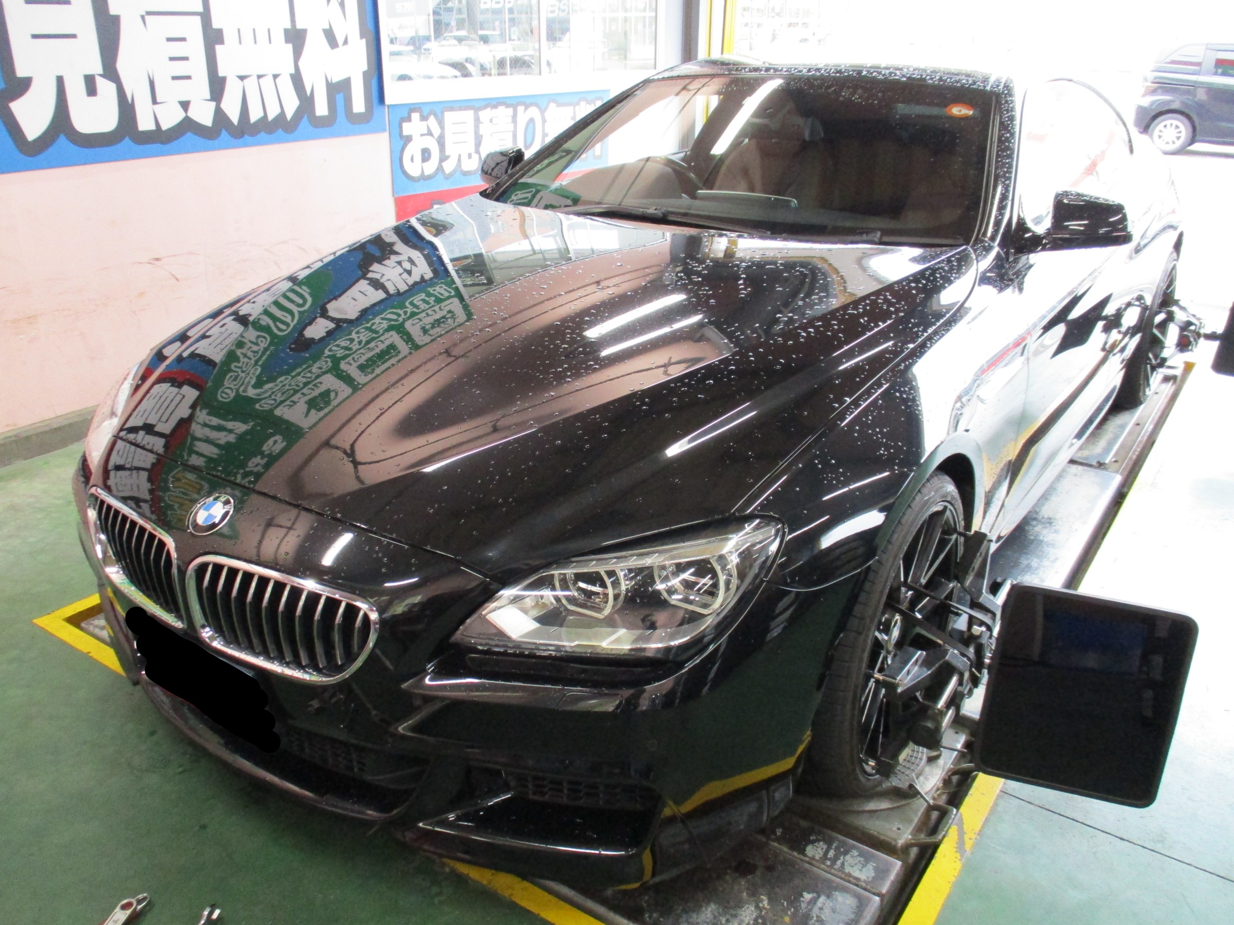 Bmw 6シリーズ アライメント Bmw 6シリーズ サービス事例 タイヤ館 ファボーレ富山 タイヤからはじまる トータルカーメンテナンス タイヤ館グループ