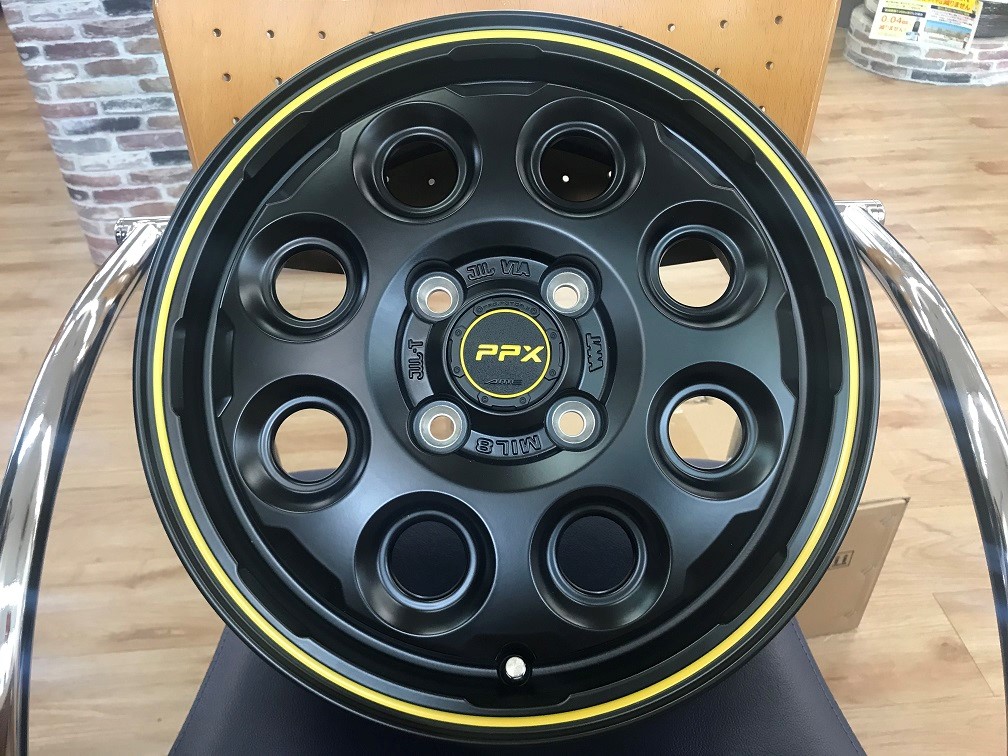 新作ホイール PPX MIL:8 | 店舗おススメ情報 | タイヤ館 稲城（東京都）
