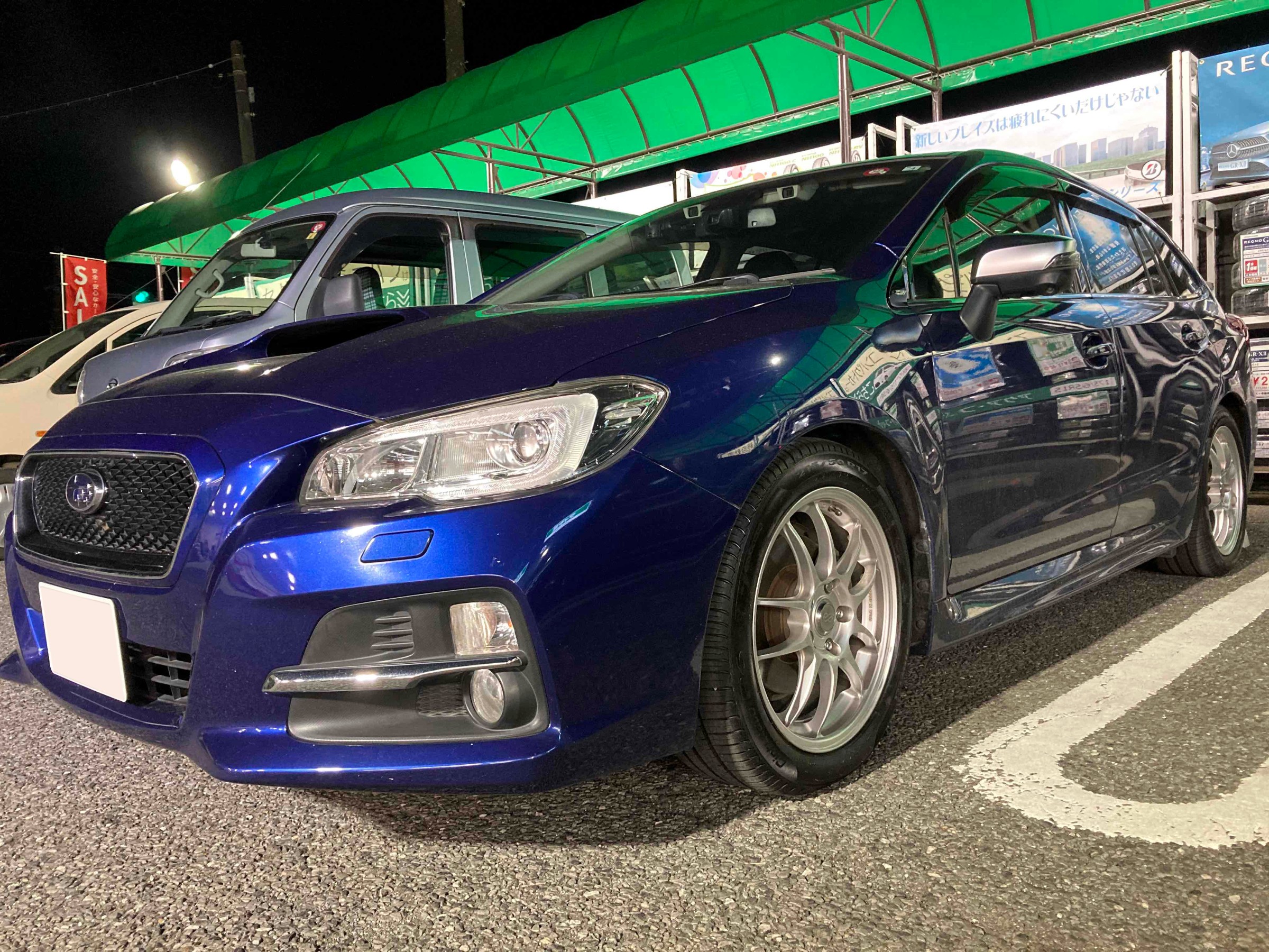 スバル レヴォーグ Vm4 Kybのショックアブソーバーで足回りリフレッシュ スバル レヴォーグ その他 パーツ取付 サスペンション取付 サービス事例 タイヤ館 土浦北インター 茨城県のタイヤ カー用品ショップ タイヤからはじまる トータルカーメンテナンス