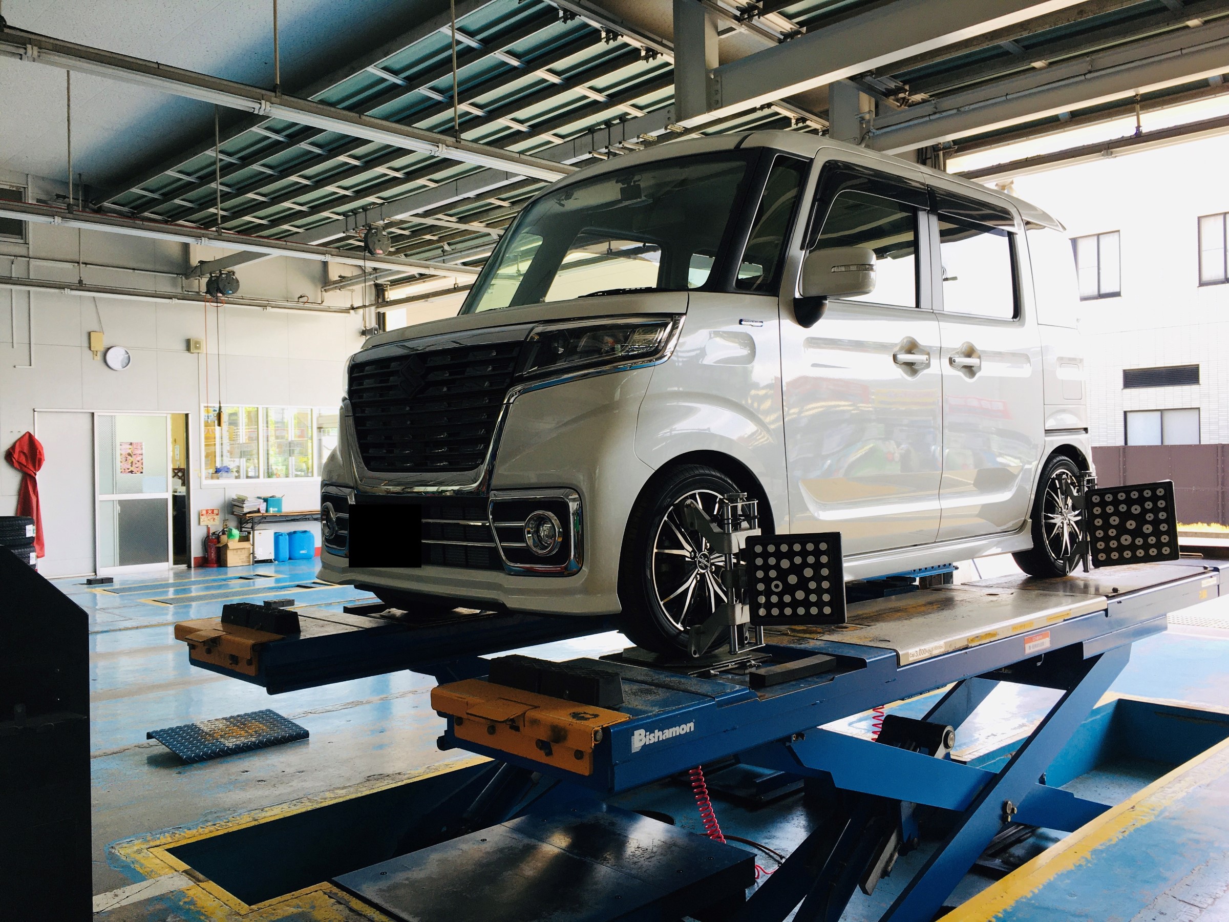 スペーシアカスタム RS-R ダウンサス取り付け ～ | 店舗おススメ