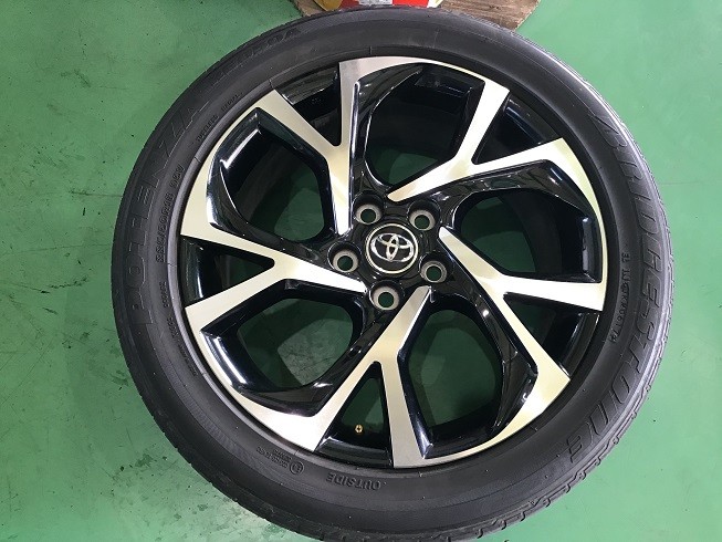 トヨタ C-HR REGNO GR-XⅡ タイヤ交換 | トヨタ C-HR タイヤ タイヤ