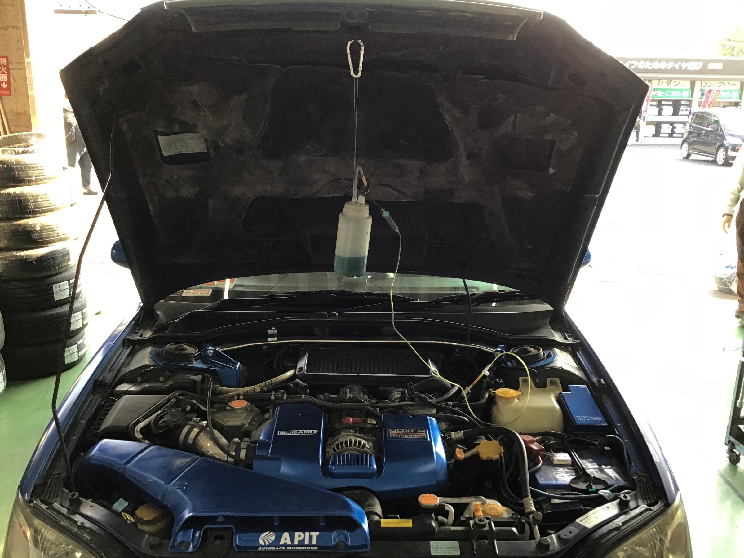 スバル レガシィ Wako S Recs施工 サービス事例 タイヤ館 西船橋 千葉県のタイヤ カー用品ショップ タイヤからはじまる トータル カーメンテナンス タイヤ館グループ