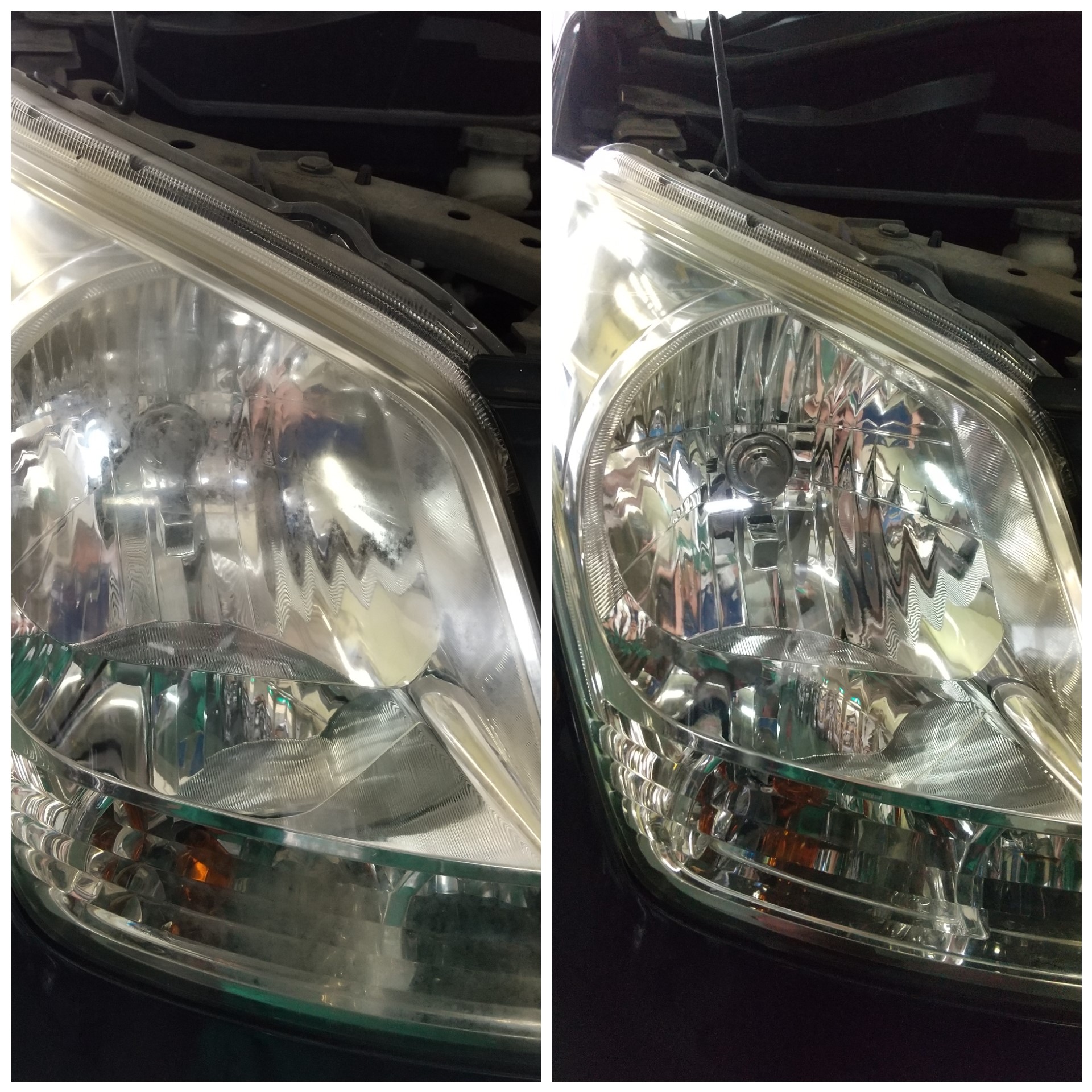 ついでにヘッドライトクリーニングはいかがですか サービス事例 タイヤ館 倉敷中島 タイヤからはじまる トータルカーメンテナンス タイヤ館グループ