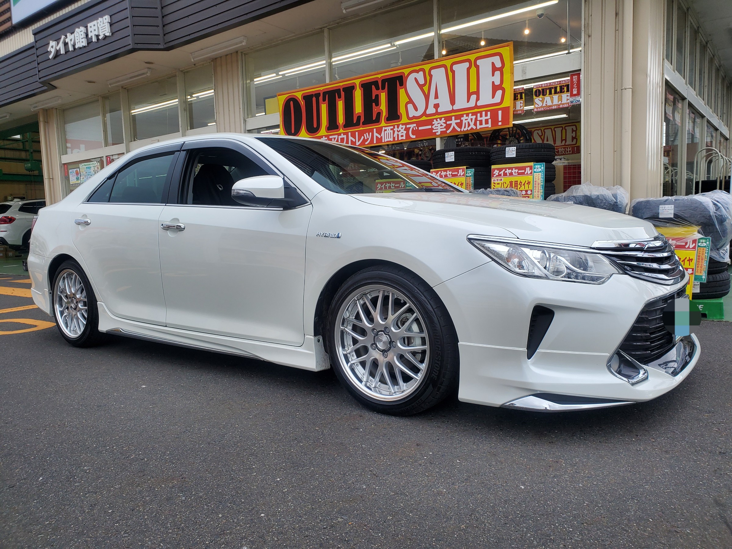 車高調 カムリ50 ならう