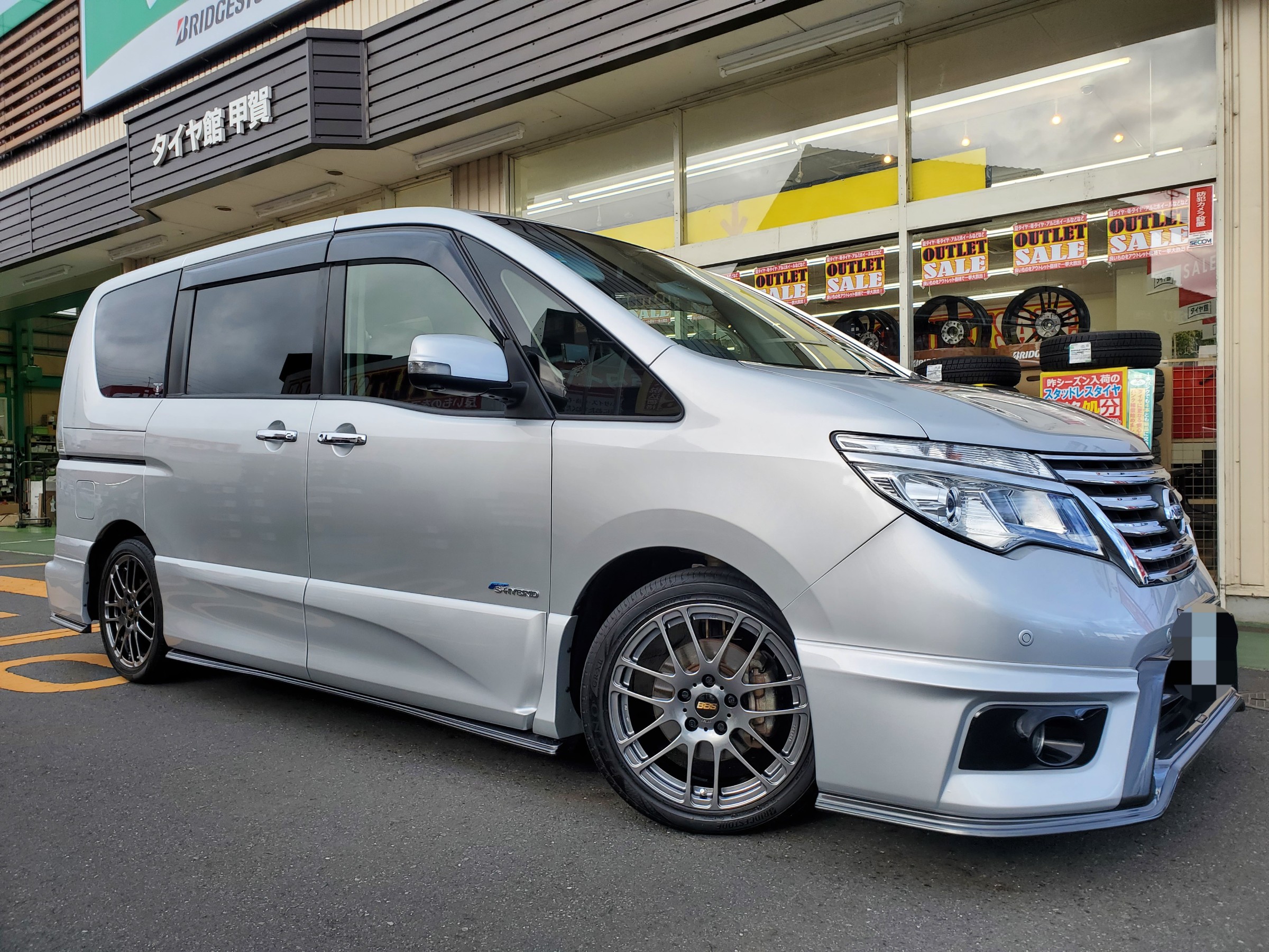 C26セレナxBBS | 日産 セレナ ホイール タイヤ・ホイール関連 > タイヤ