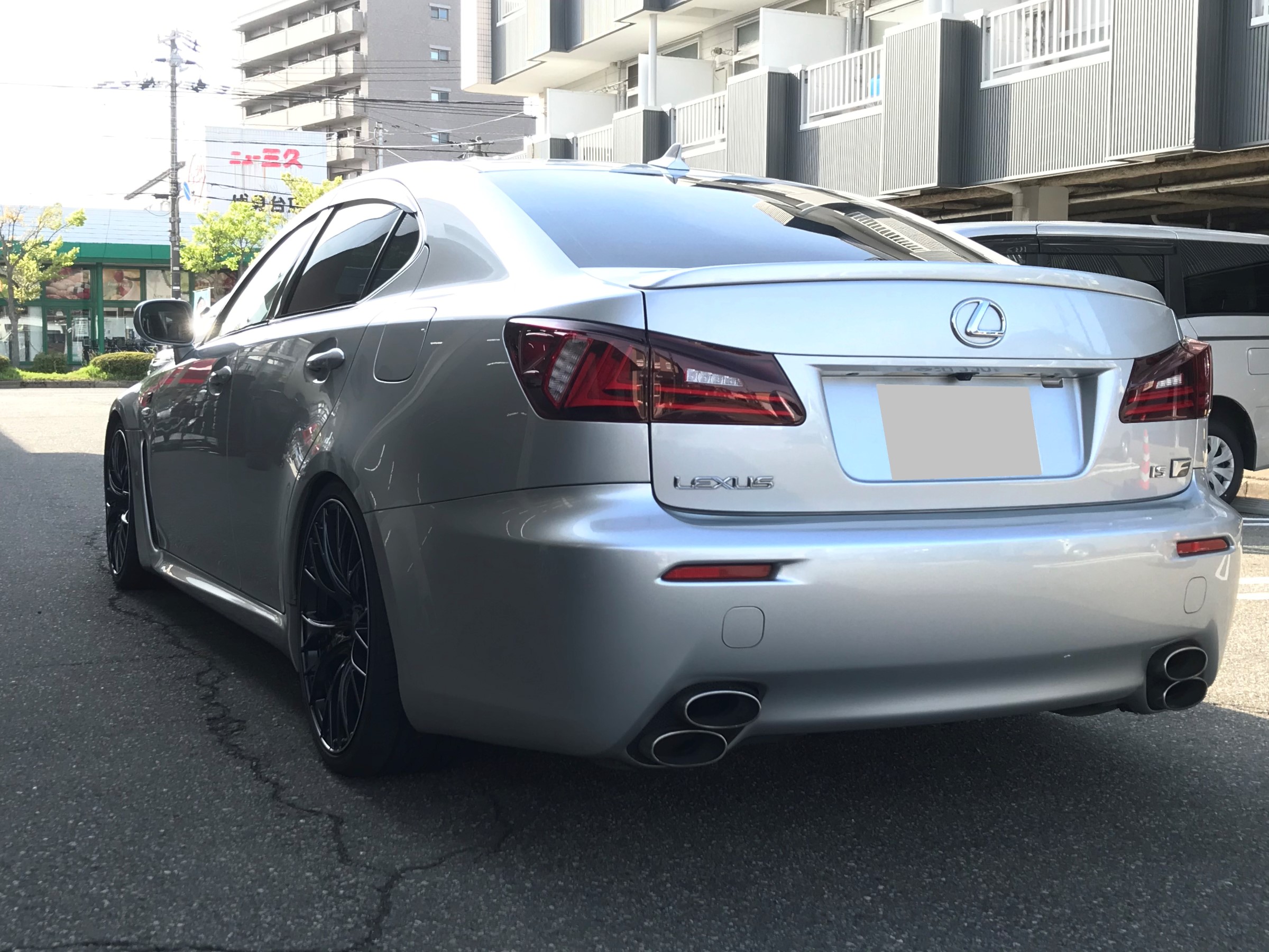 レクサス IS 235/40R19・265/35R19 4本 タイヤ交換 持込 高崎