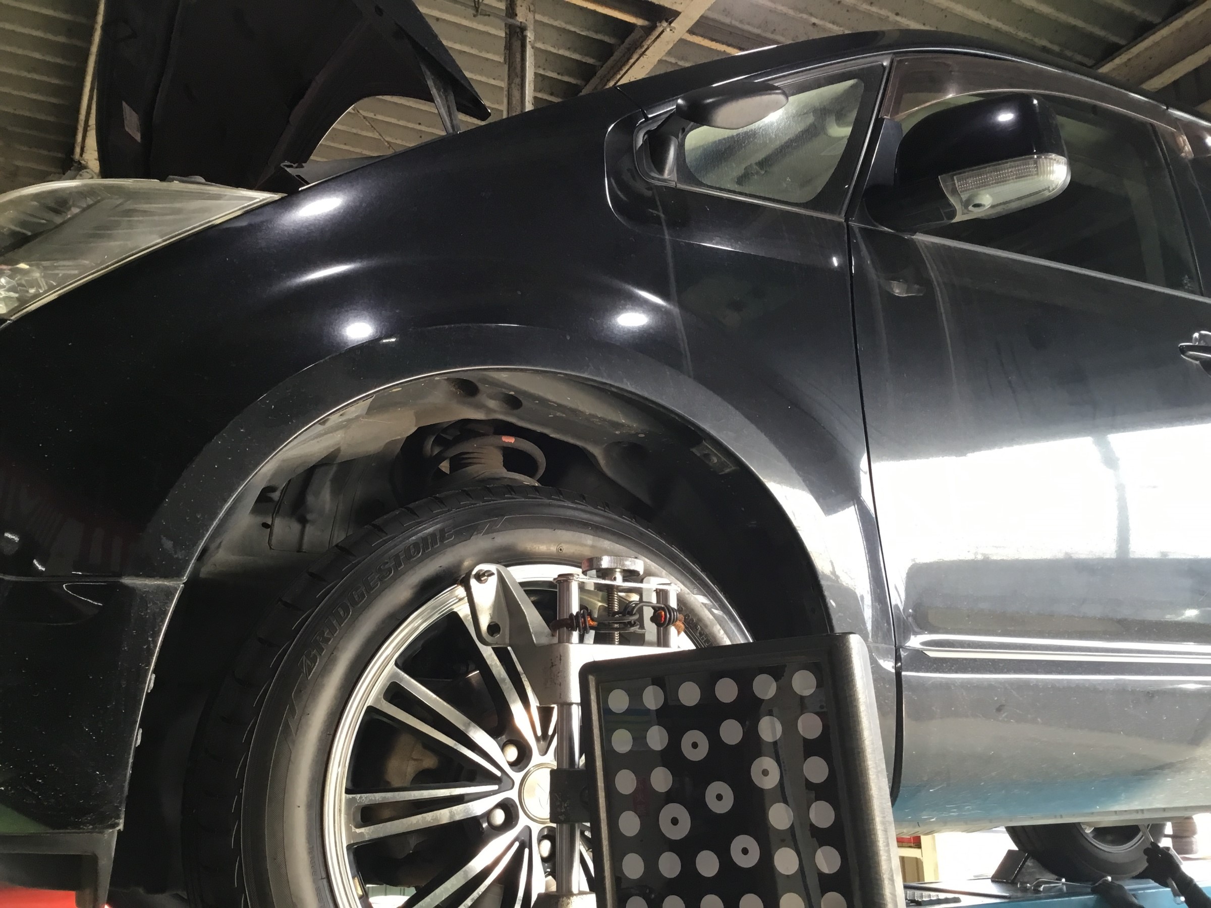 アライメント調整です！