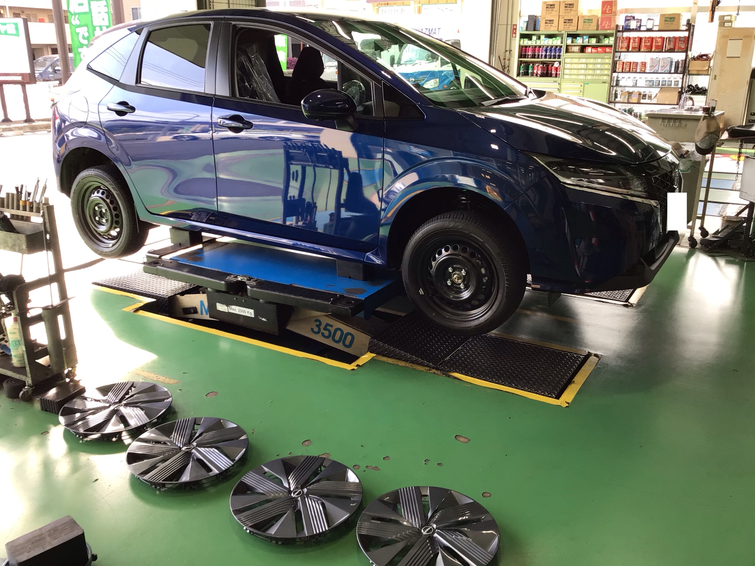 日産 ノート ホイール交換 | 日産 ノートe-POWER ホイール タイヤ
