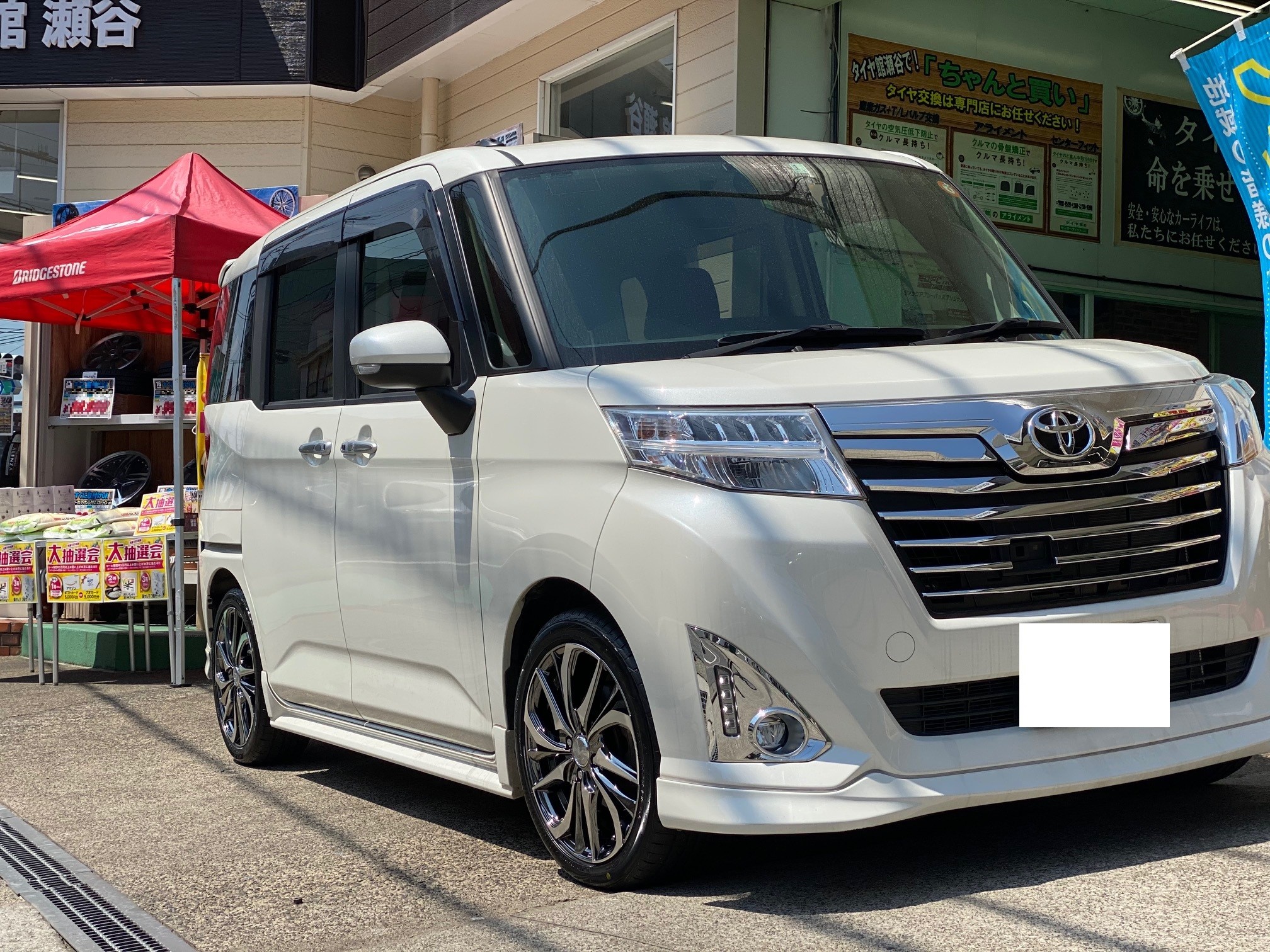 トヨタ ルーミー WEDS レオニスTE 16インチ 取付 | トヨタ ルーミー