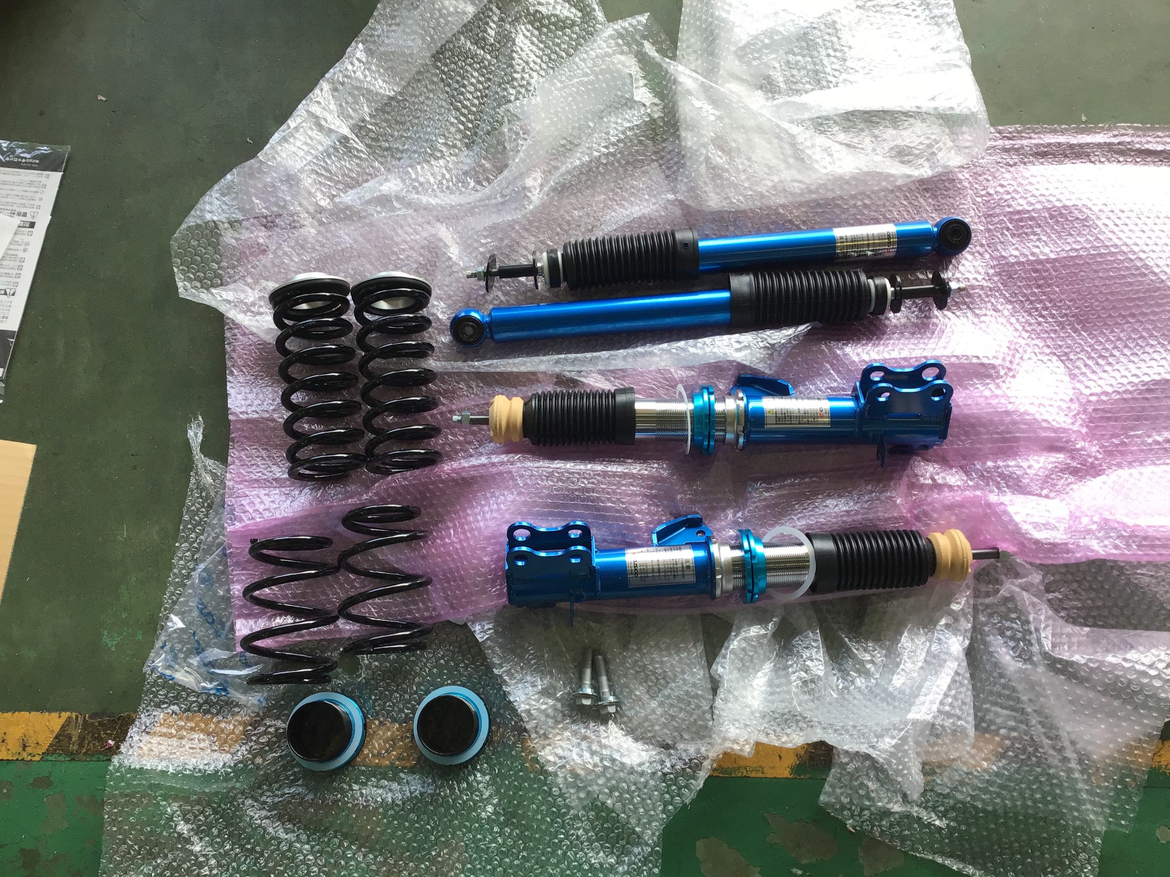 ☆スイフトスポーツ 車高調取り付け＋Wedsスポーツ SA−25R