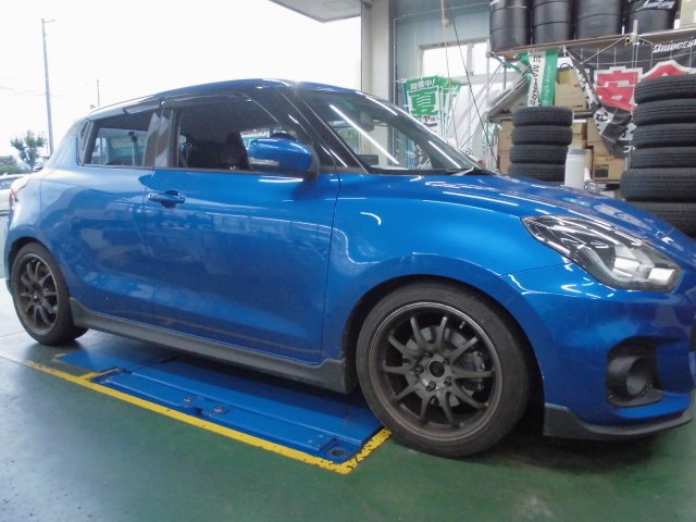 スズキ スイフトスポーツ ZC33 LAILE製 アンダーパネル お取り付け