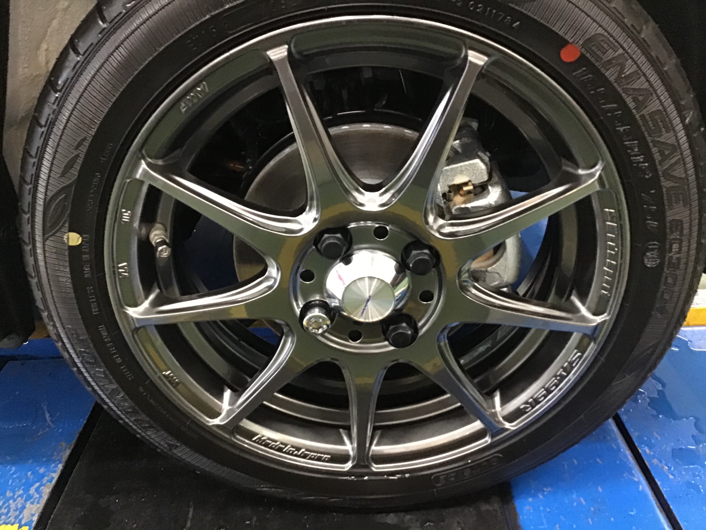 タイヤ＆ホイール交換】ウェイク LA700系 にWeds Sport SA99Rを取付
