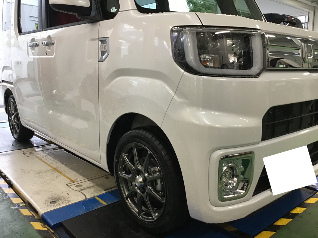 タイヤ＆ホイール交換】ウェイク LA700系 にWeds Sport SA99Rを取付