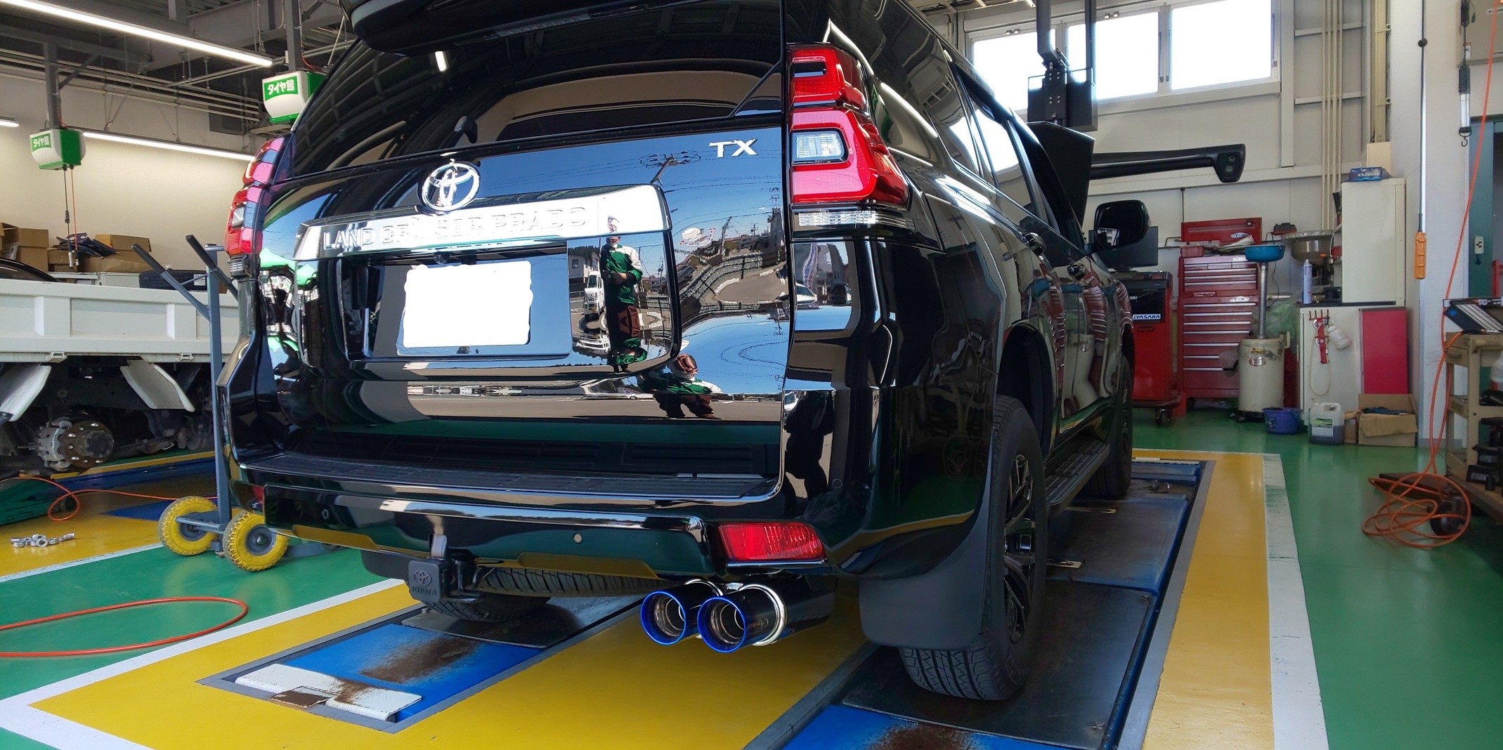 スタッフ撮影　ナンバー加工しました。