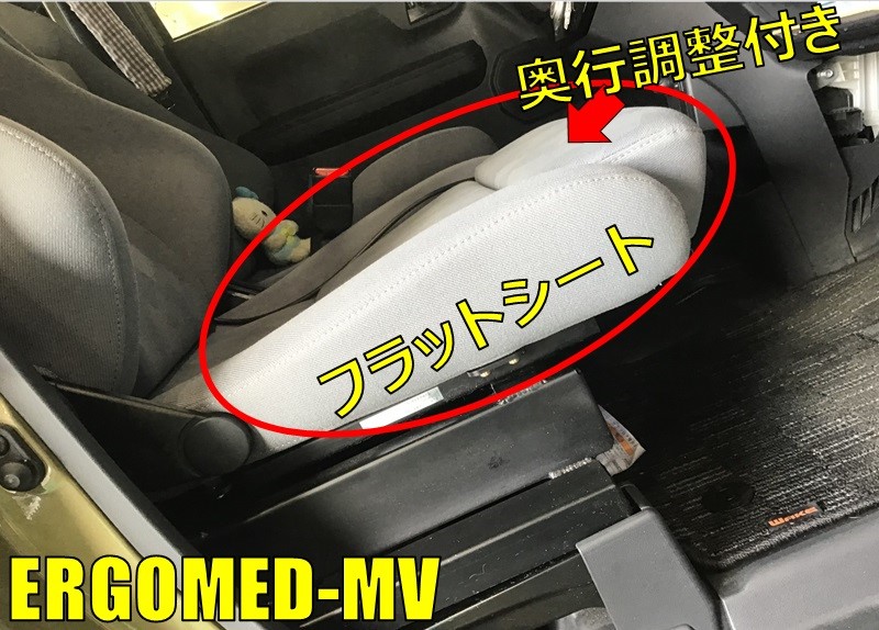 RECARO エルゴメド-MV装着しました(^^)/ | サービス事例 | タイヤ館 