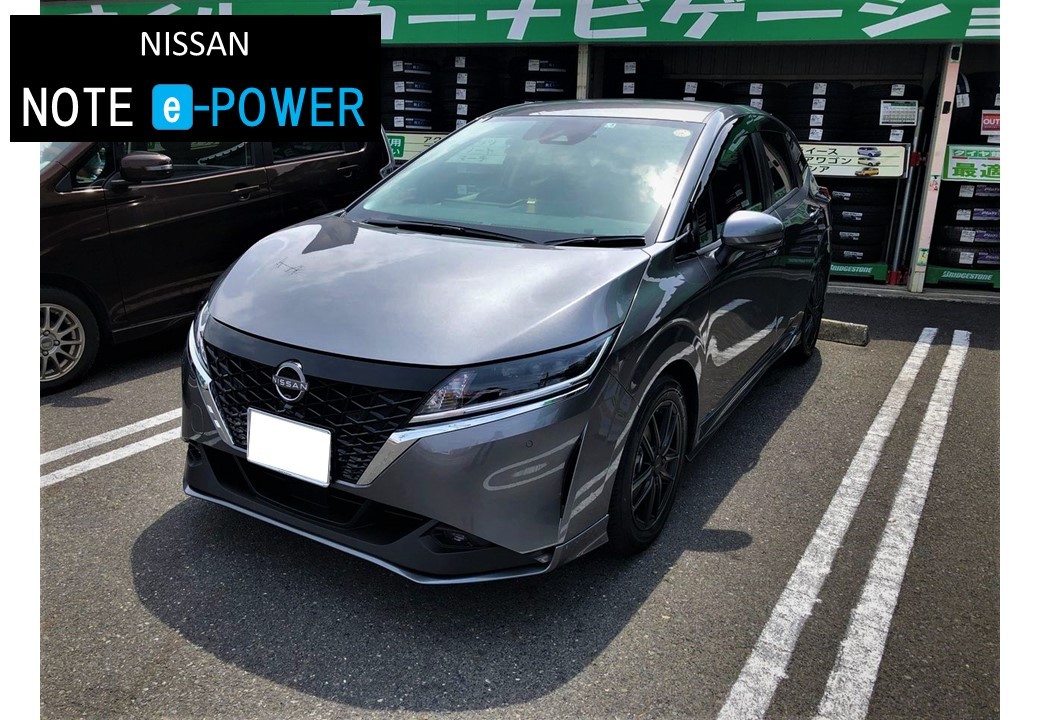 新型NOTE e-POWER(E13) ブリヂストンホイール CRS20 TPMSセット装着 新型NOTE e-POWER(E13) ブリヂストンホイール CRS20 TPMSセット装着