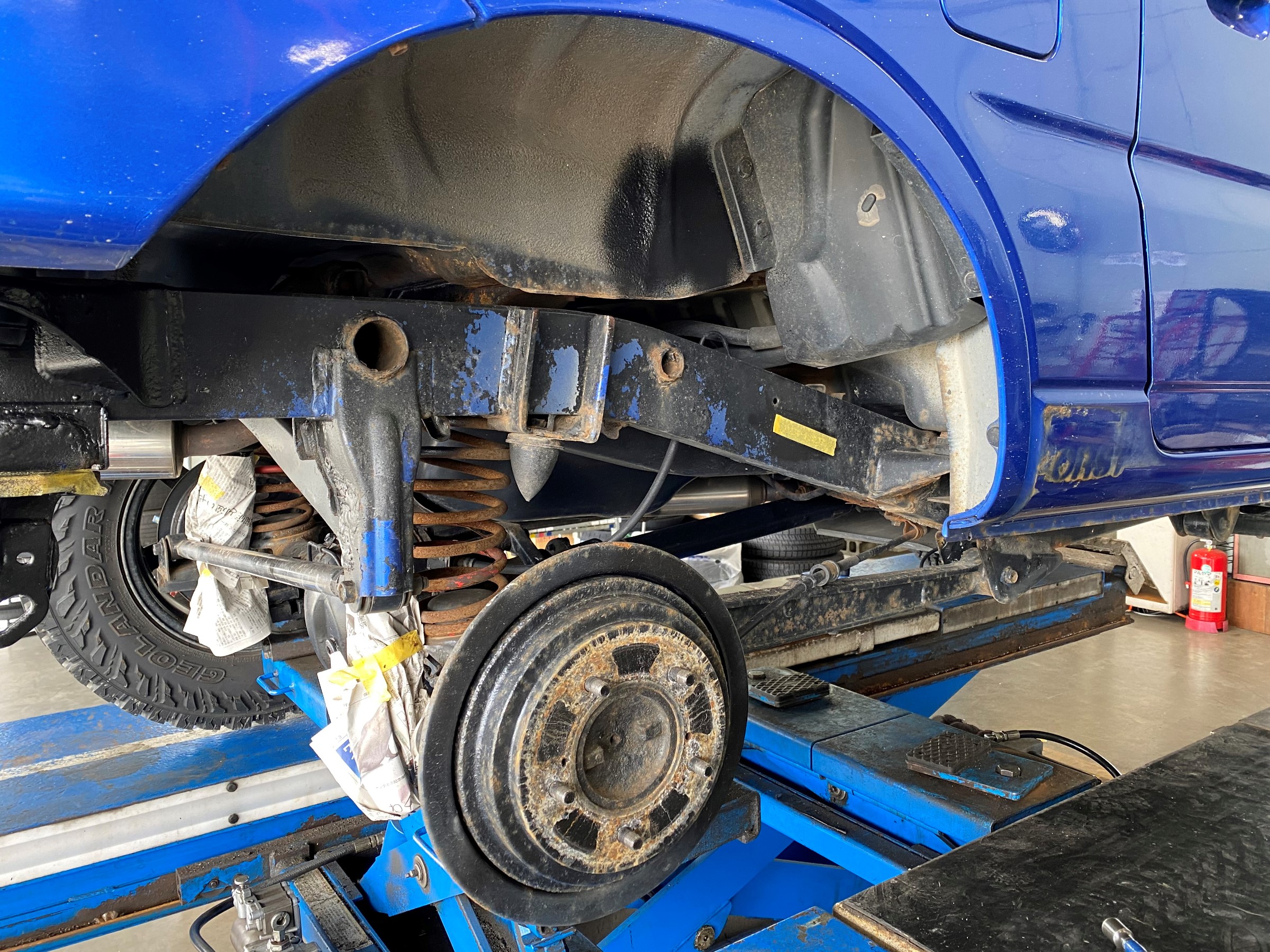 お車長持ちの為の 下回りの錆止め塗装致しませんか サービス事例 タイヤ館 天童 山形県のタイヤ カー用品ショップ タイヤからはじまる トータルカーメンテナンス タイヤ館グループ