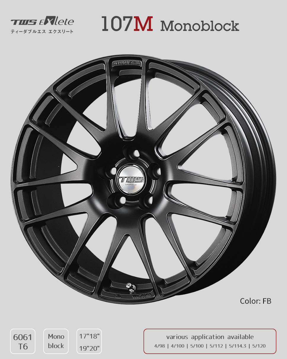 TWS】Exlete 107M Monoblock | 店舗おススメ情報 | タイヤ館 幕張