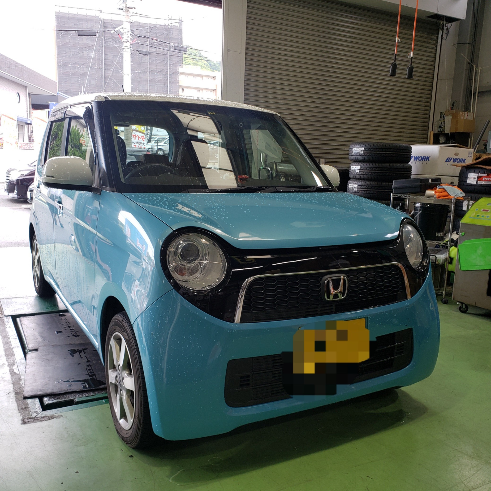 ホンダ N One ドライブレコーダー取付しました 技術サービス施工事例 タイヤ館 福岡東 タイヤからはじまる トータルカーメンテナンス タイヤ館グループ