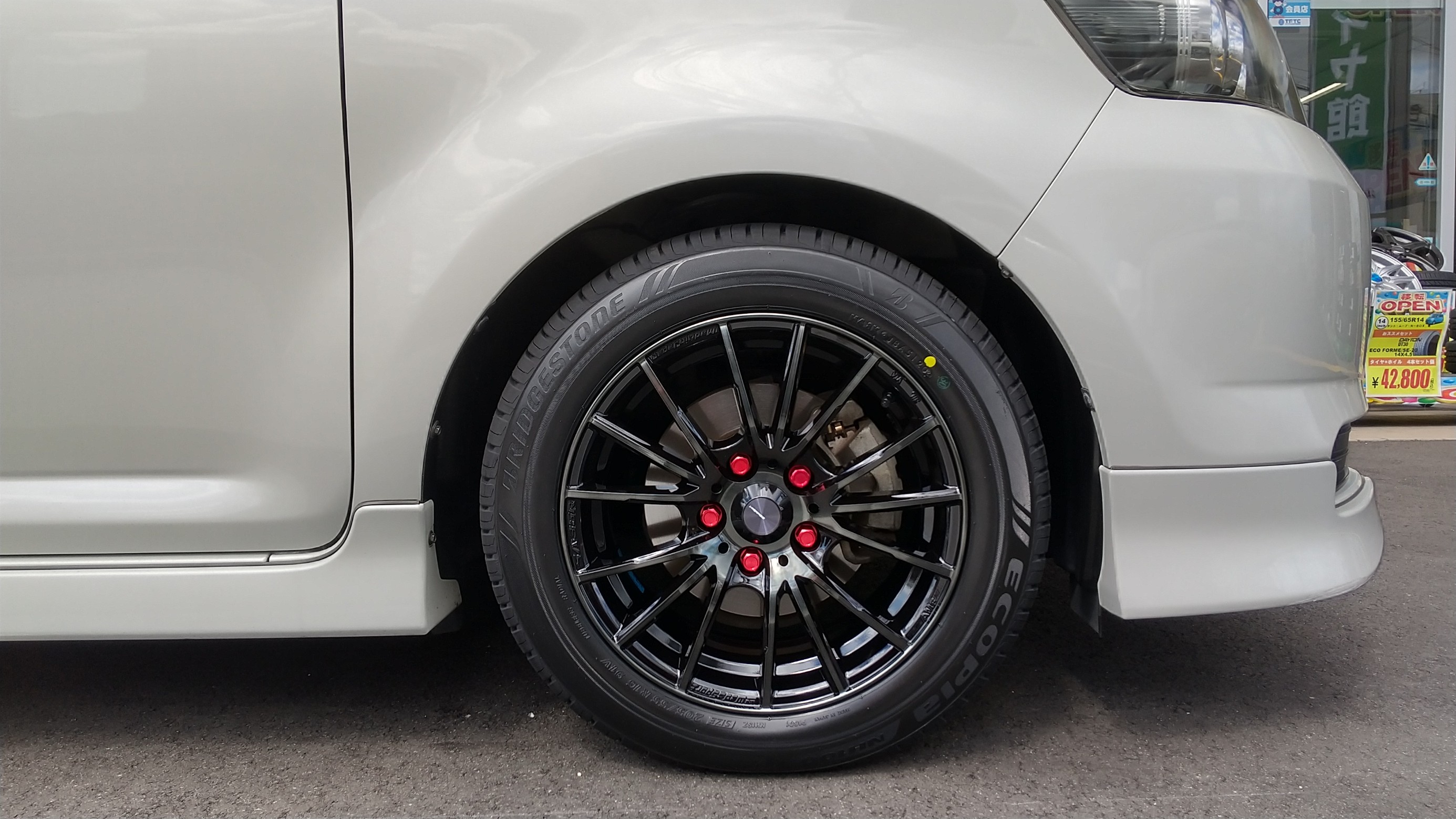 ルミオン ｘ WEDSスポーツSA35R アルミホイール取付 | トヨタ ルミオン