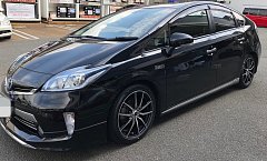 【美品 トヨタ プリウス PHV 純正 18インチ ソリッドブラック 4本】 美品 トヨタ プリウス PHV 純正 18インチ ソリッドブラック 4本】