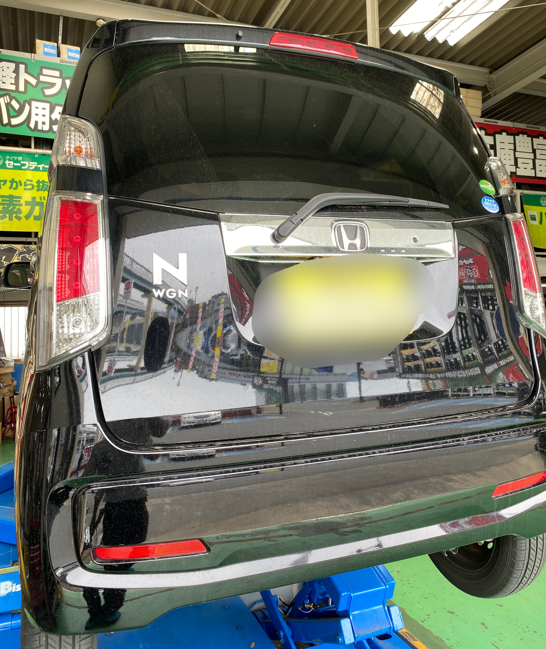 ホンダ N Wgn タイヤ交換 ホンダ N Wgn タイヤ 取り付け 施工事例集 タイヤ館 福岡西 タイヤからはじまる トータルカーメンテナンス タイヤ館グループ