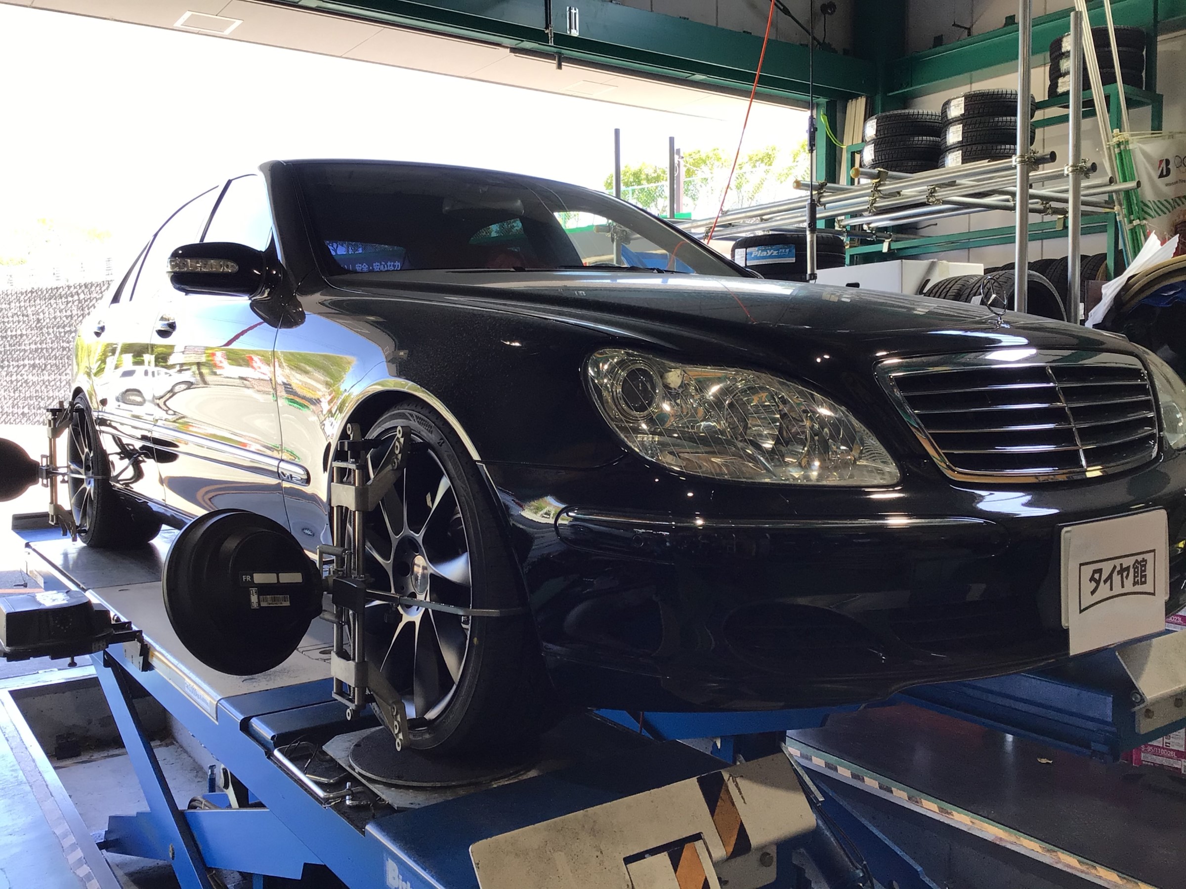 メルセデス・ベンツＳクラス Ｗ２２０ Ｓ６００にロリンザーホイール