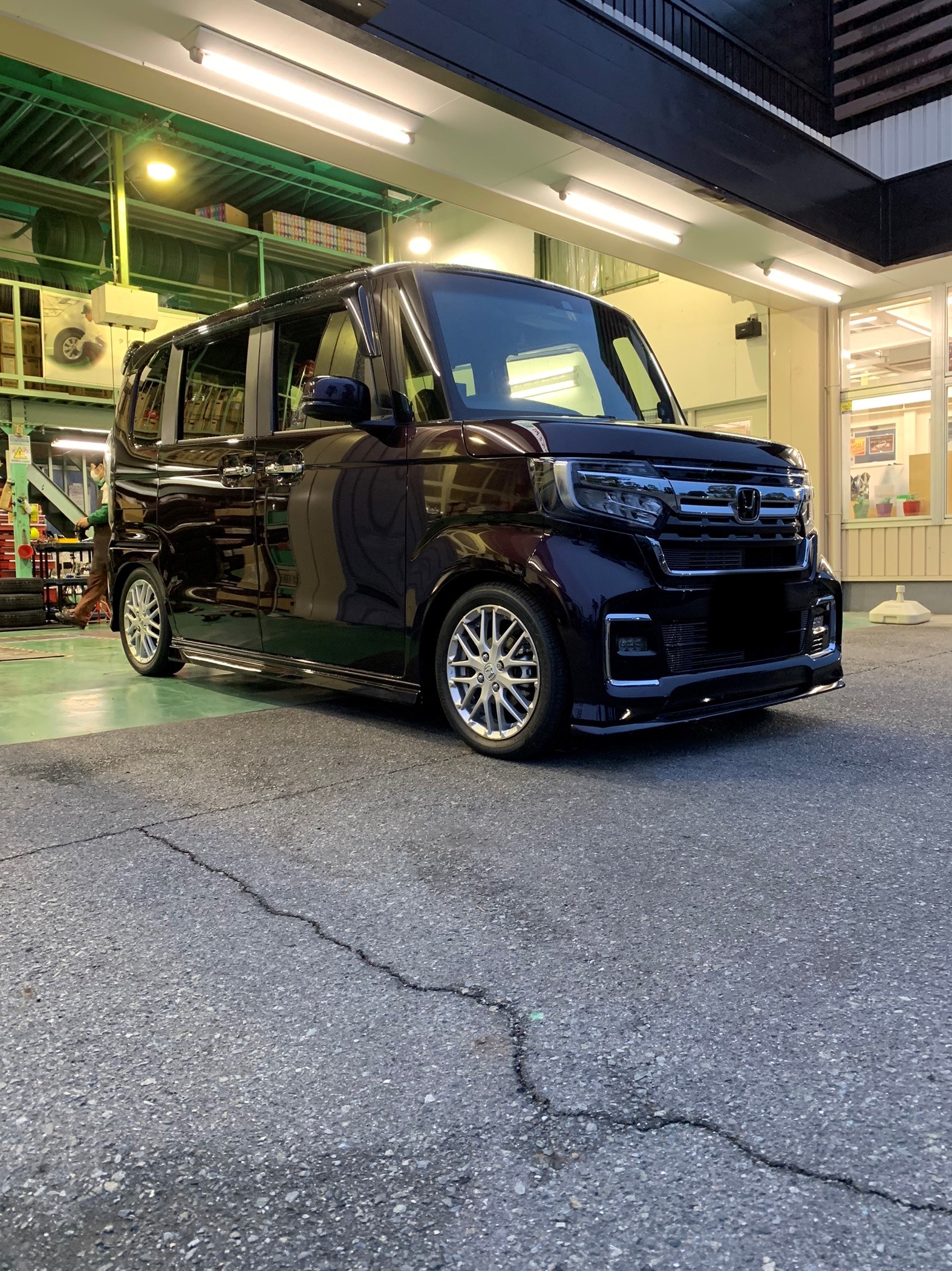 N-BOX(JF3)×weds NOVARIS R-SH＋POTENZA RE004 | サービス事例