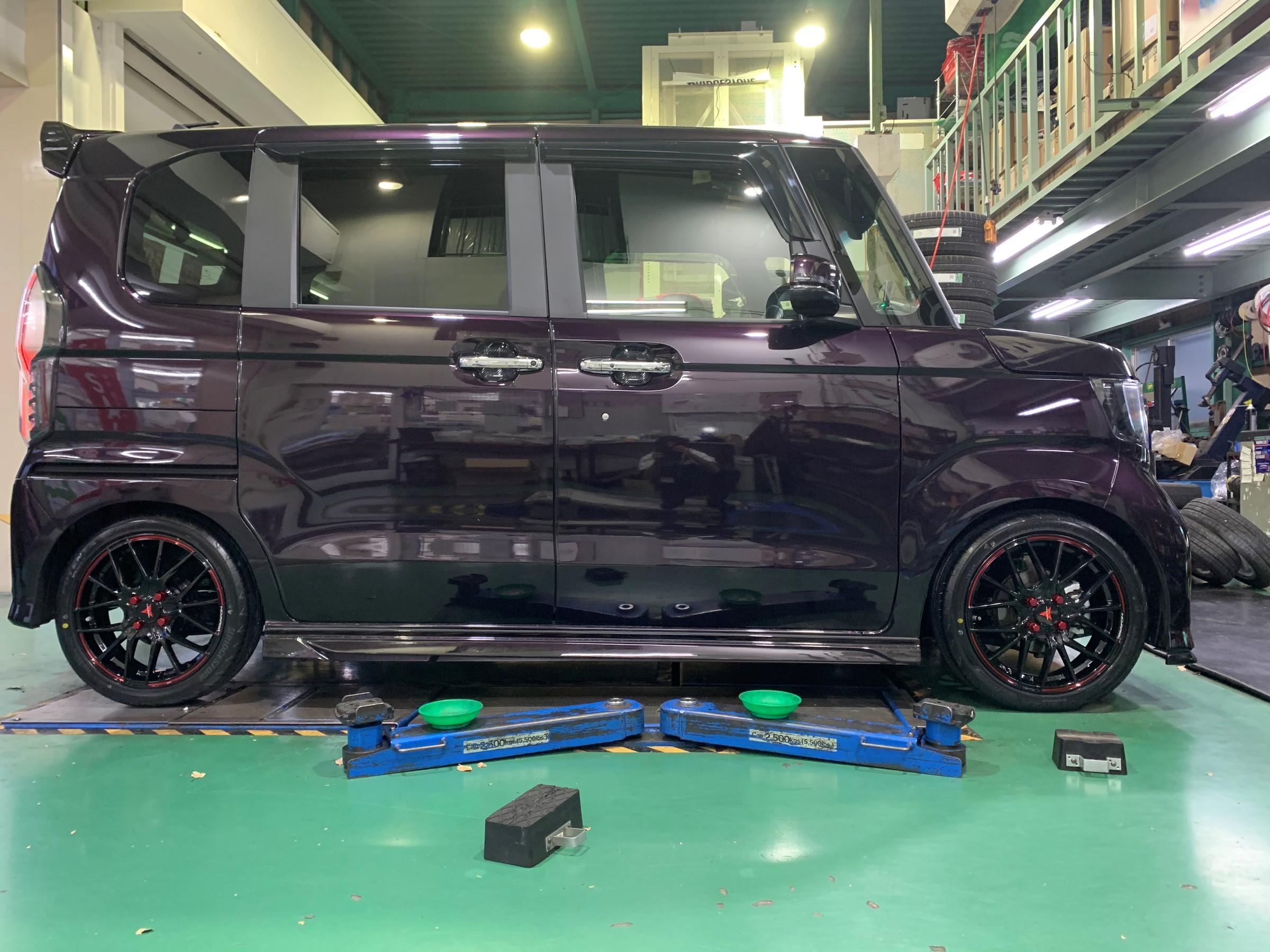 N-BOX(JF3)×weds NOVARIS R-SH＋POTENZA RE004 | サービス事例