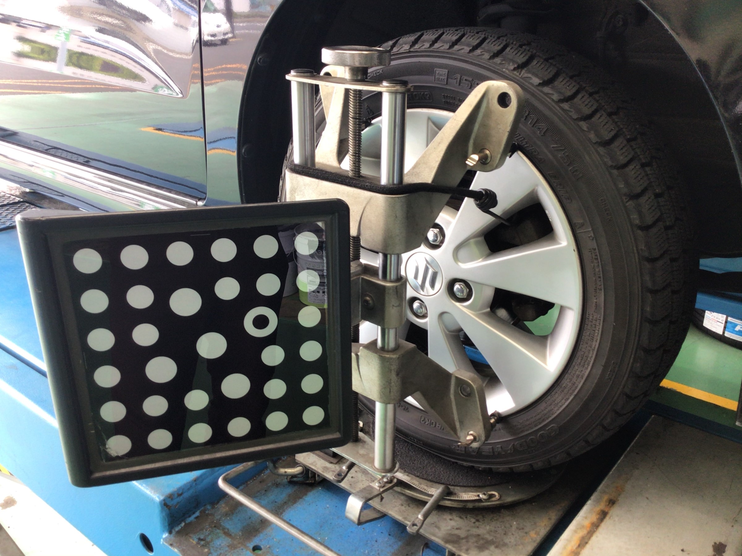 スズキ MH23S型ワゴンR アライメント調整 | 店舗おススメ情報