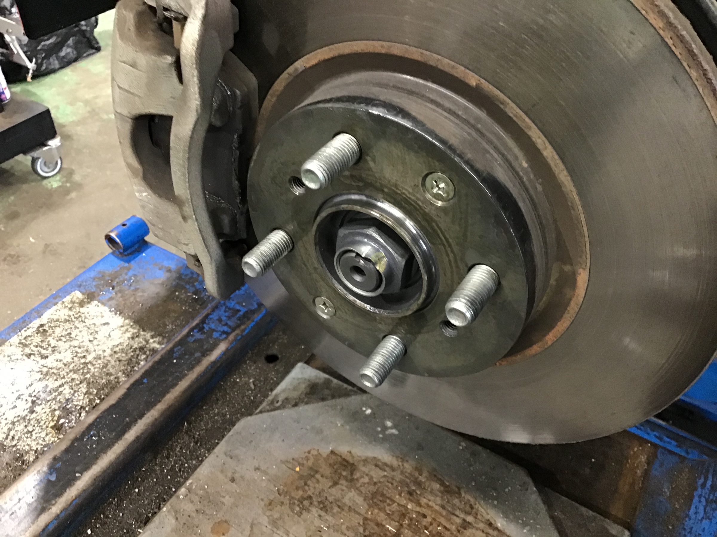 錆落としとコーティング