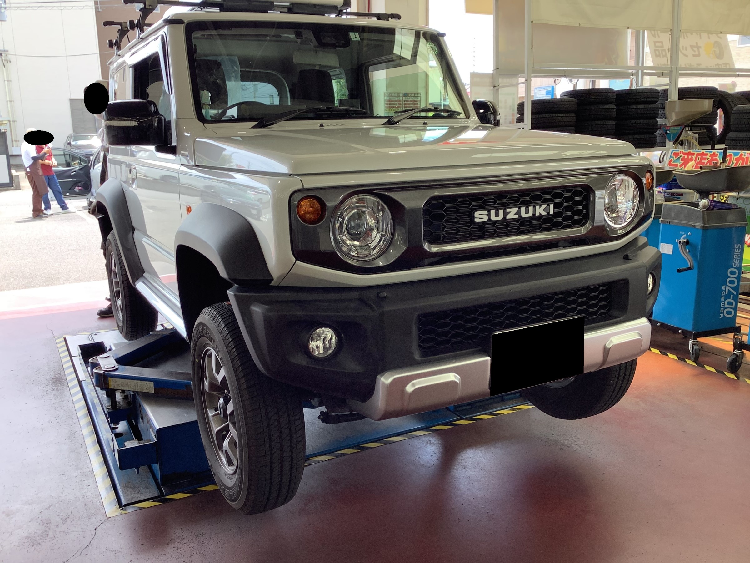 ジムニーシエラ RAYS DAYTONA F6 BOOST 装着致しました！！！ | 店舗お