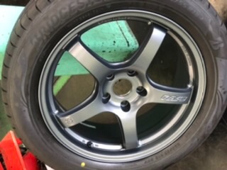 日産エクストレイルにレイズホイール取り付け！ | 日産 エクストレイル