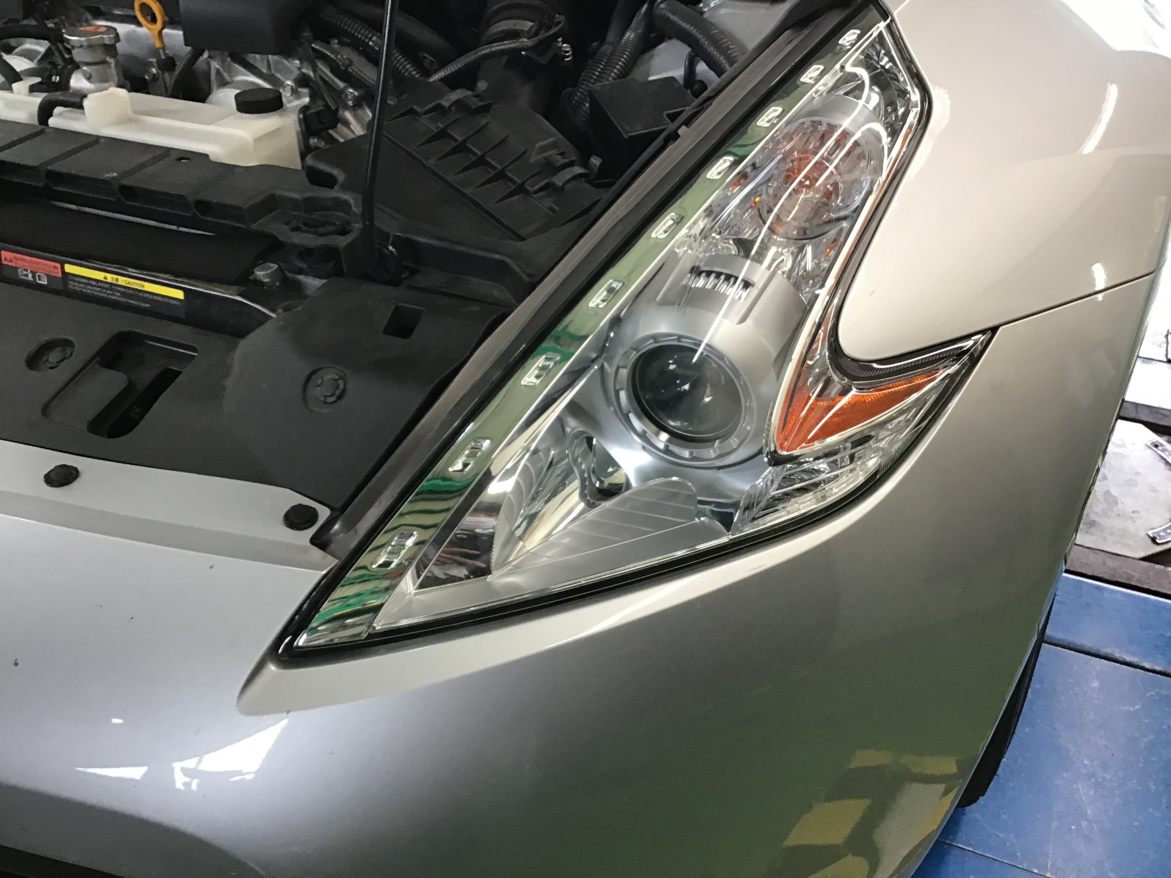 大人気！！ヘッドライトコーティング作業を行いました♪ | 日産
