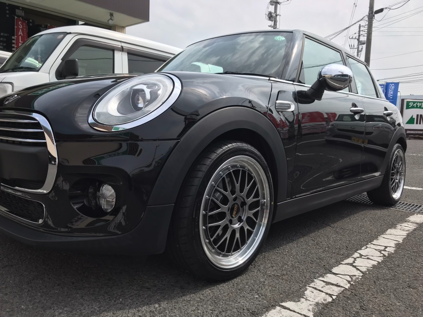 ミニクーパー BBSホイール タイヤ交換！！ ミニ クーパー ホイール
