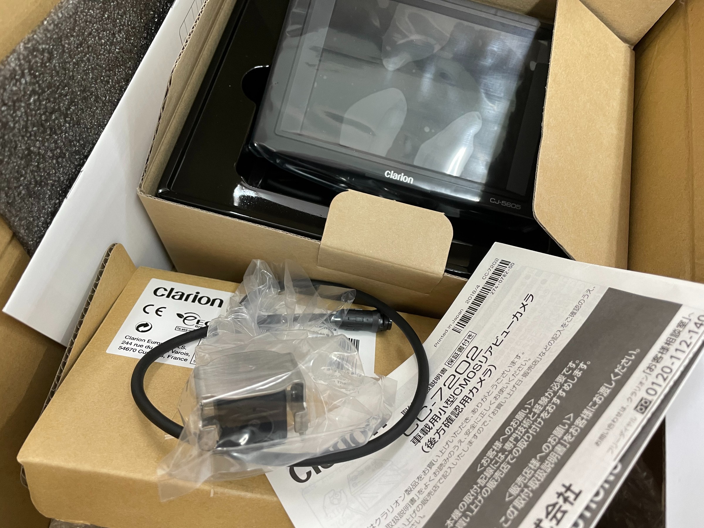 クラリオン cc-7202A トラック・バス用バックカメラ