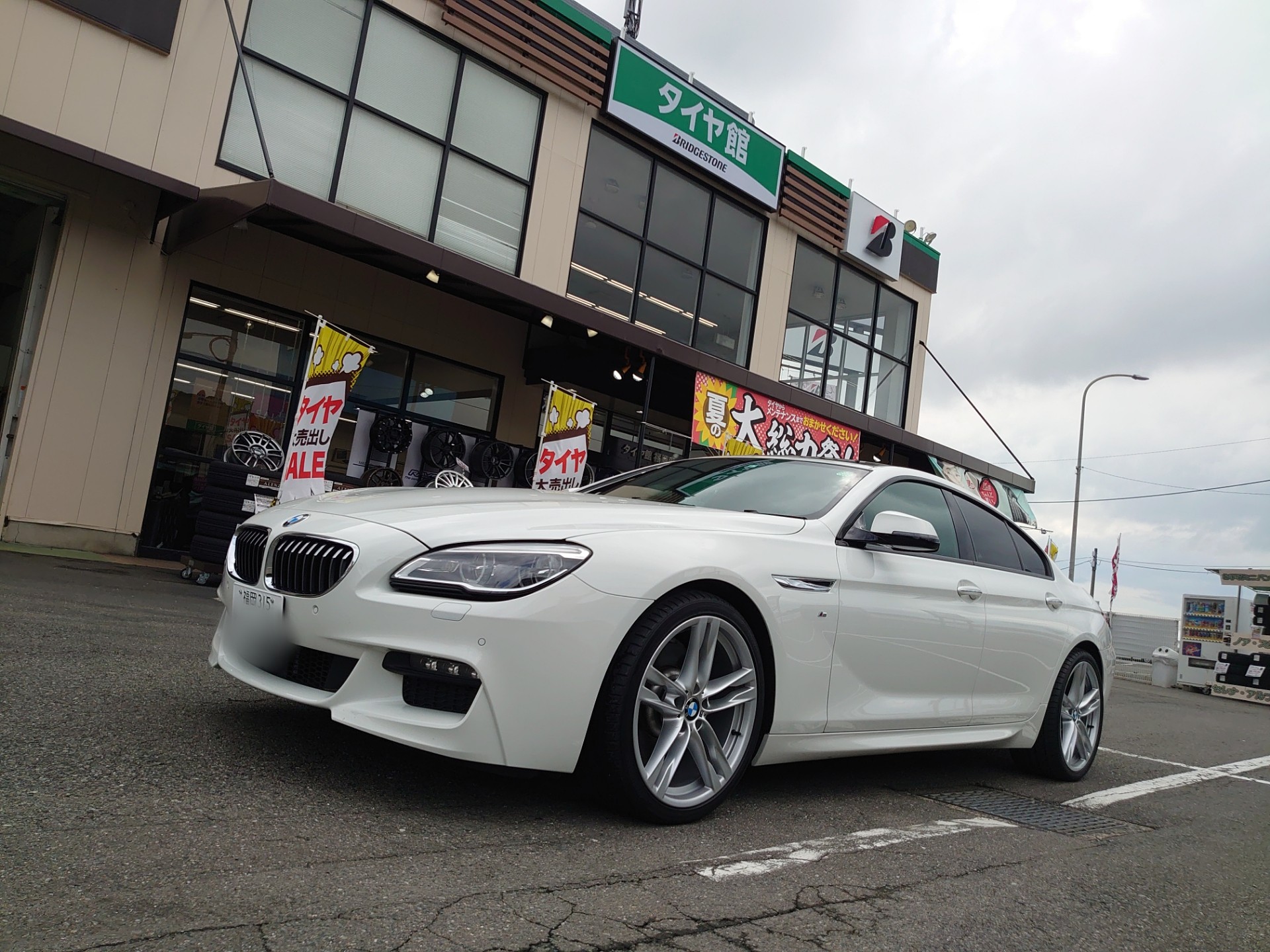BMW F06 640i のブレーキパッドを 低ダスト パッド に交換しました ...