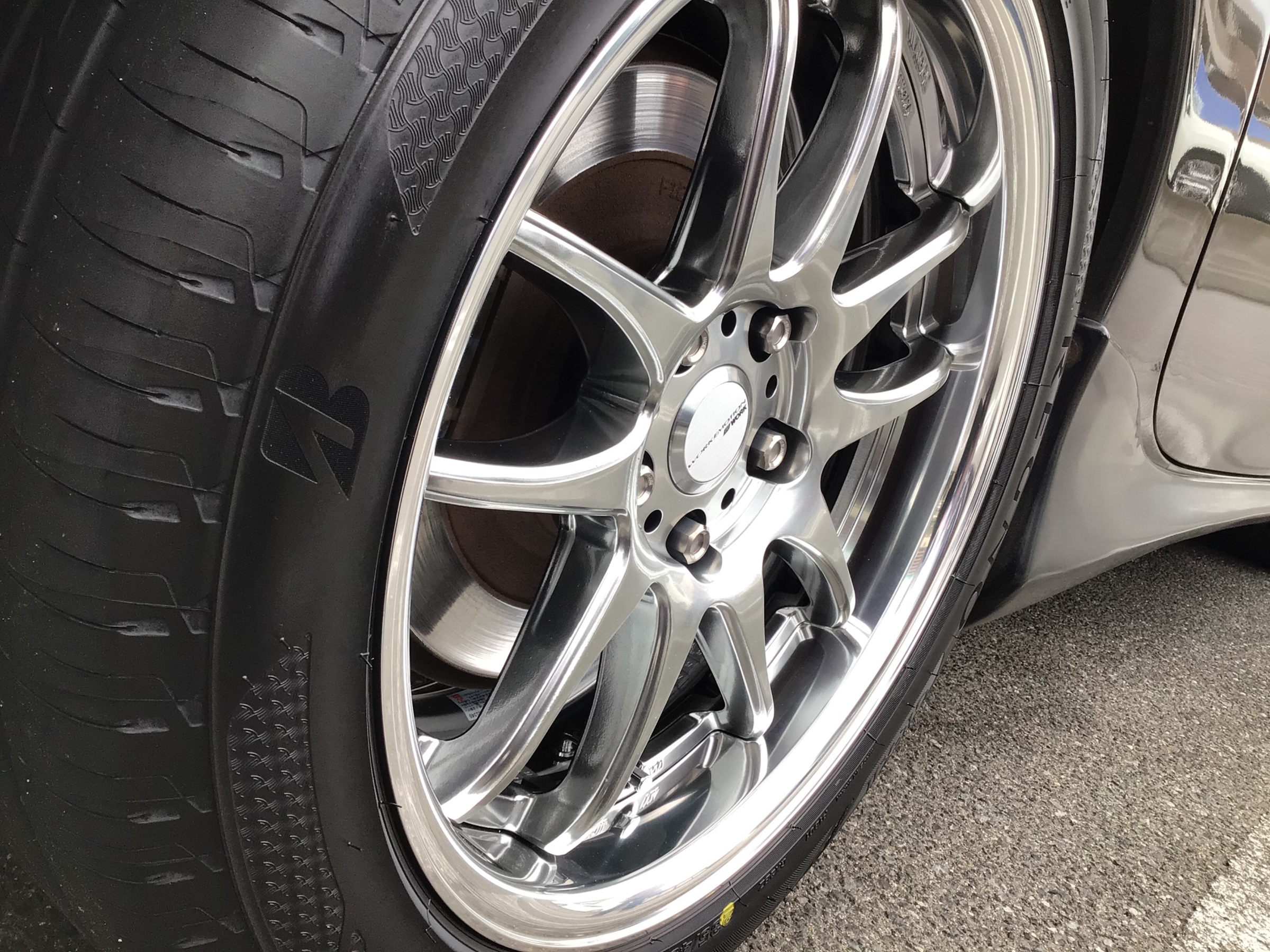 RX-7 work エモーション CR2P 装着！！！ | 店舗おススメ情報