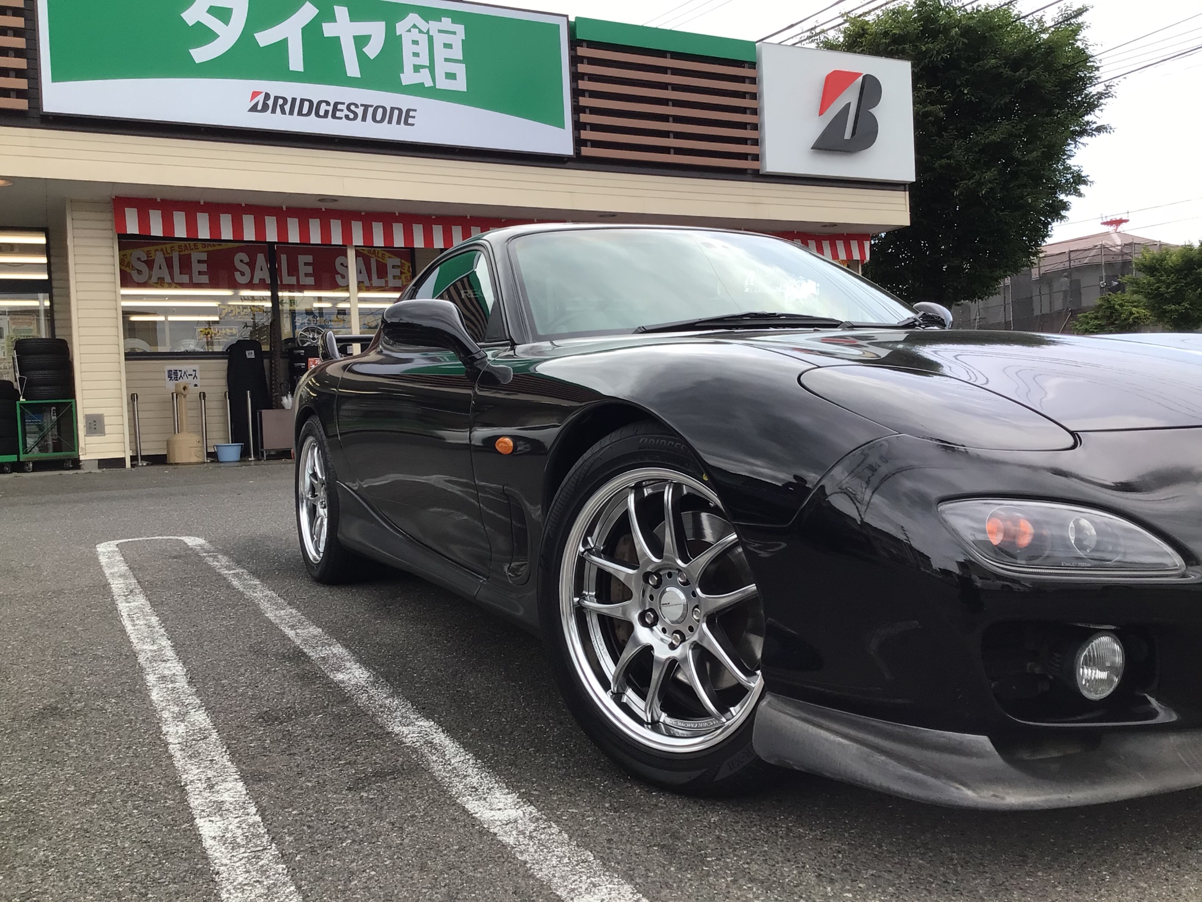 RX-7 work エモーション CR2P 装着！！！ | 店舗おススメ情報 | タイヤ