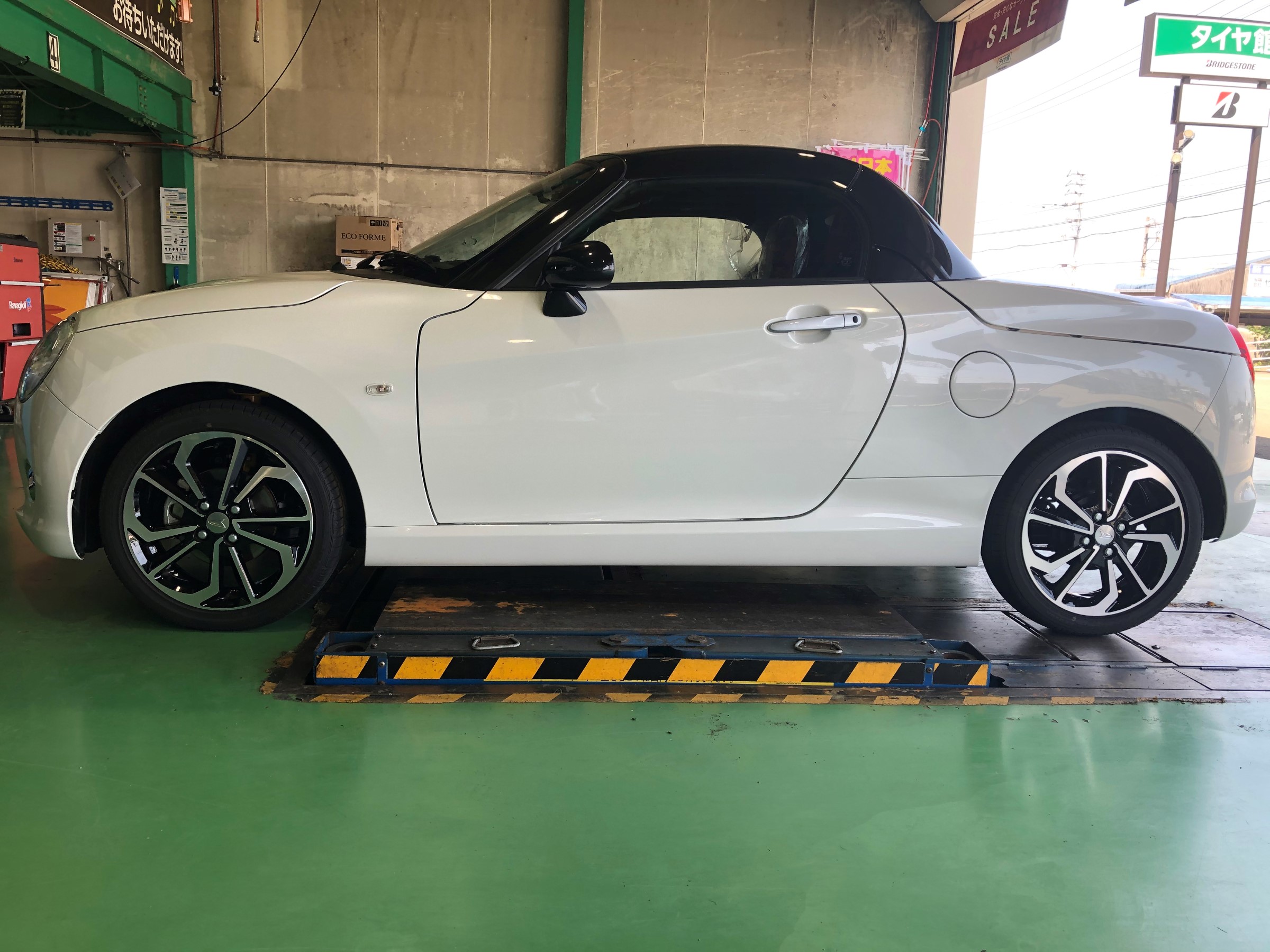 ダイハツ コペン ホイール交換 WedsSport SA-99R | ダイハツ コペン