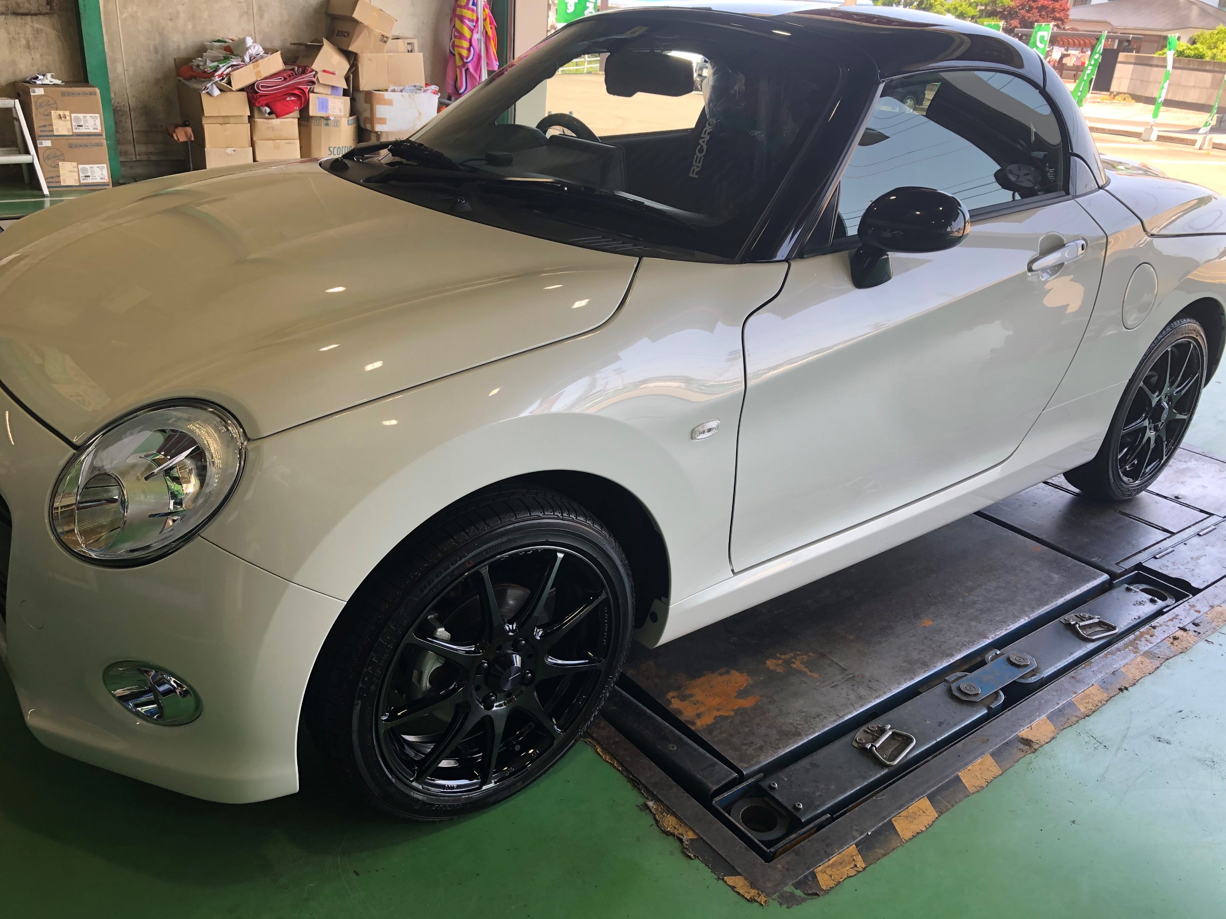 ダイハツ コペン ホイール交換 WedsSport SA-99R | ダイハツ コペン