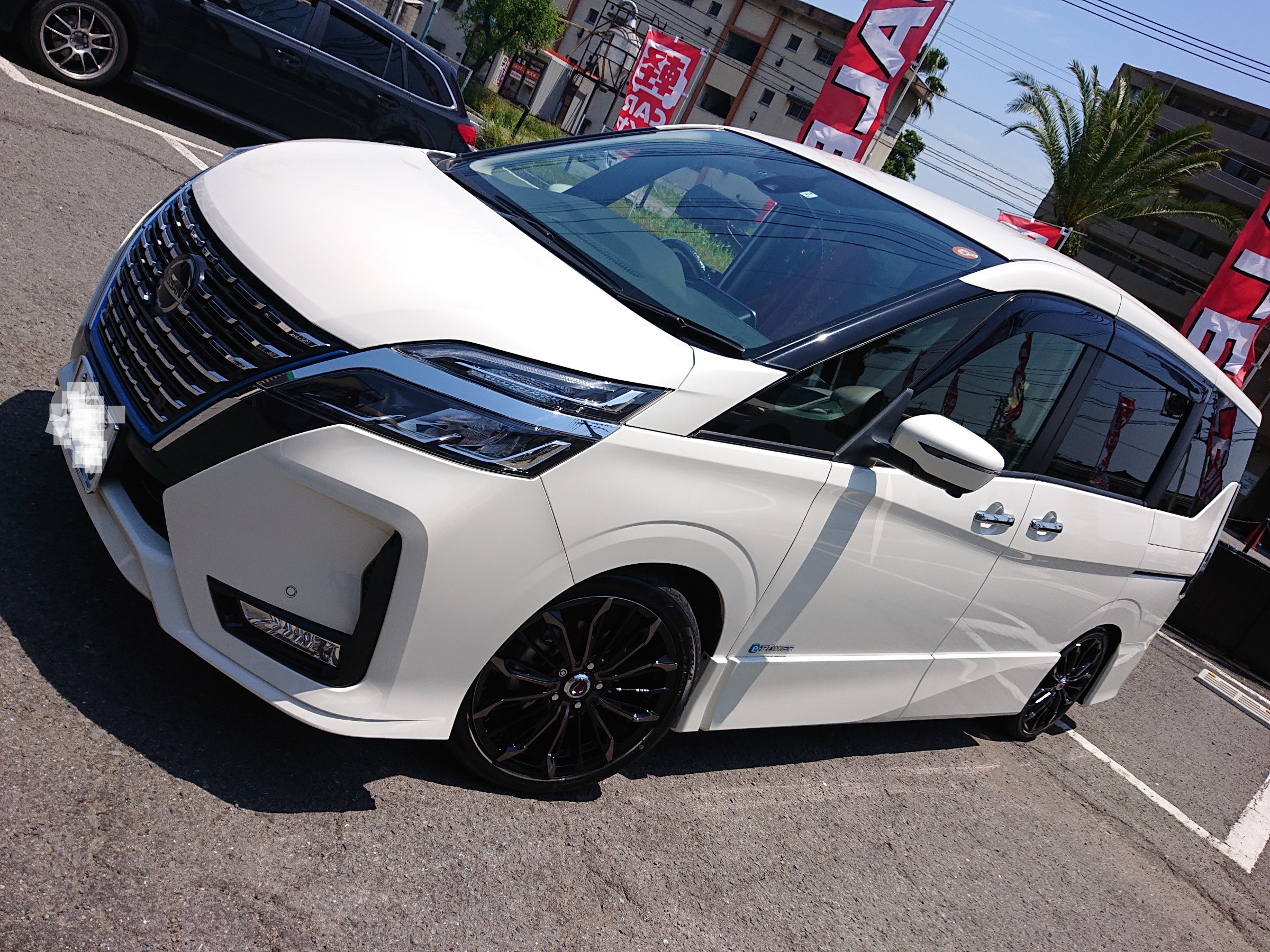 C27 セレナにアルミホイール取り付け⭐ | 日産 セレナe-POWER ホイール