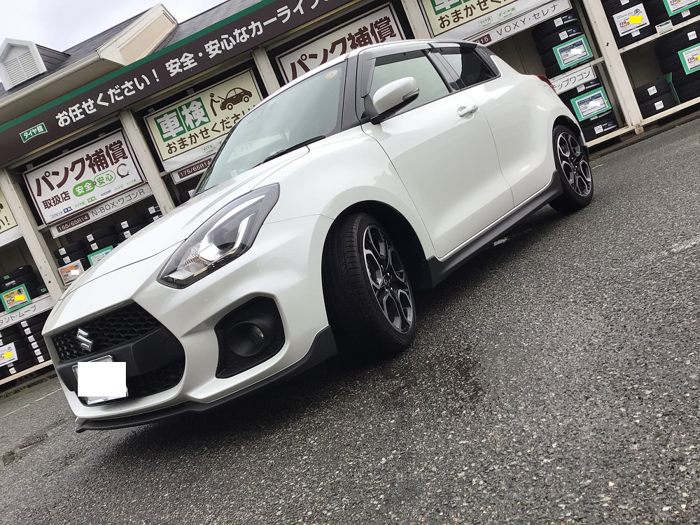 スイフトスポーツ CUSCO車高調取り付け♪ | スズキ スイフトスポーツ