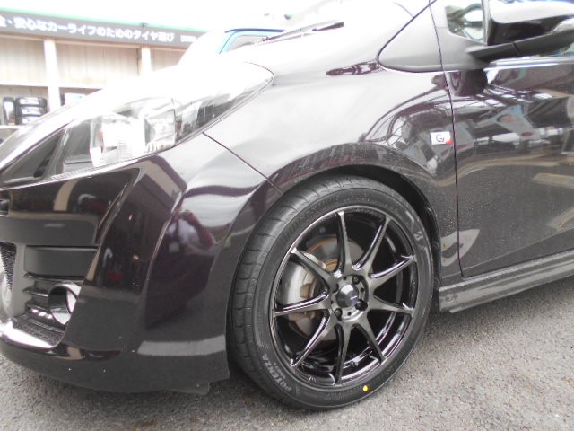 ヴィッツ タイヤ＆ホイール取り付け！ | 店舗おススメ情報 | タイヤ館