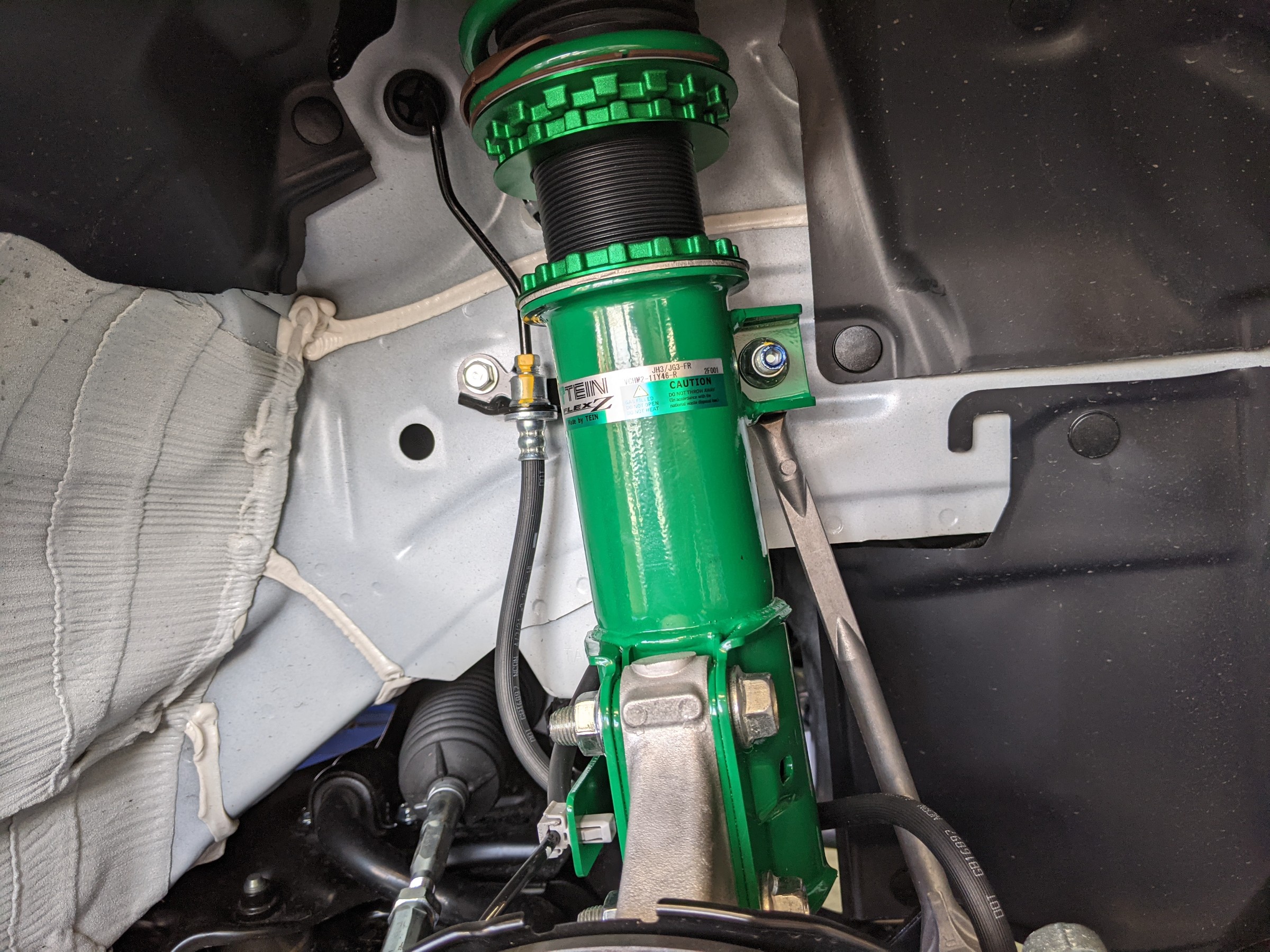 ホンダ N One Jg3 車高調取付 ホンダ N One その他 パーツ取付 サスペンション取付 サービス事例 タイヤ館 うしく上柏田 茨城県のタイヤ カー用品ショップ タイヤからはじまる トータルカーメンテナンス タイヤ館グループ