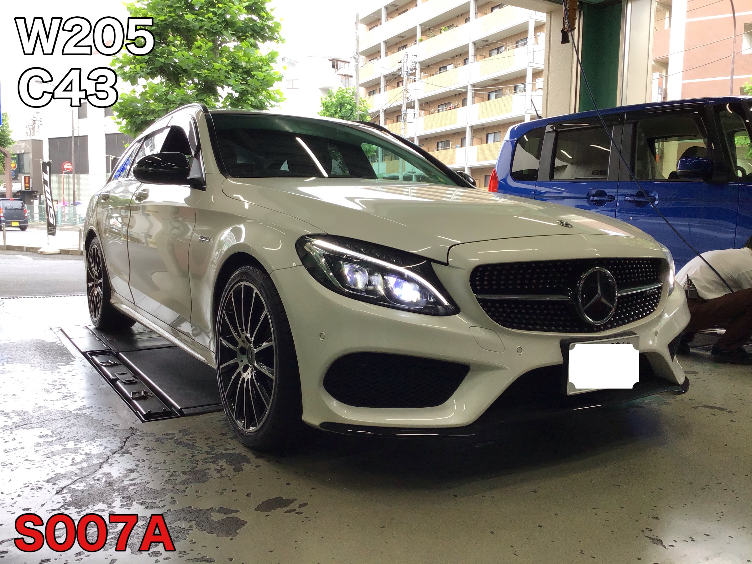 C43AMG W205ご来店！ | 店舗おススメ情報 | タイヤ館 目白（東京都）
