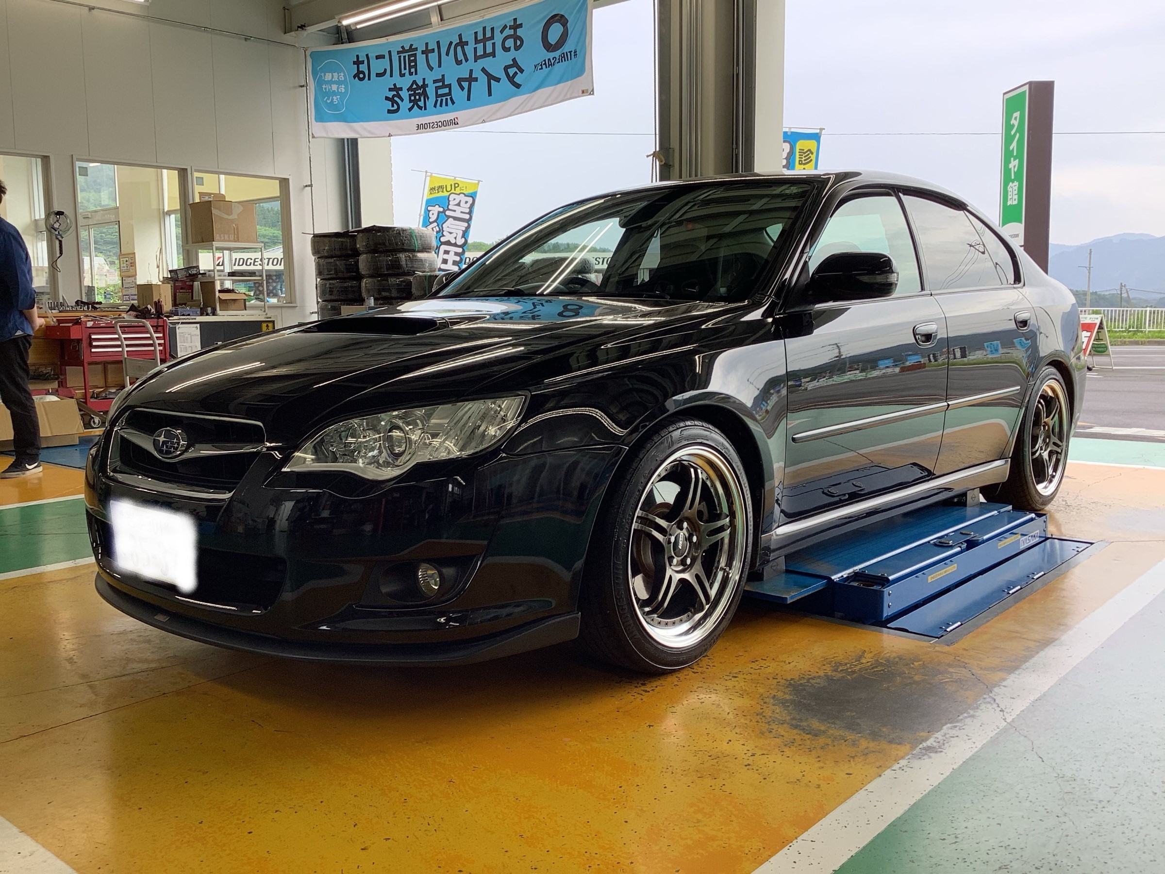 ＢＬ レガシィＢ４ マフラー交換 | スバル レガシィB4 | スタッフ日記